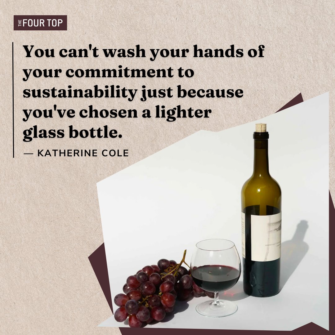 Baby steps are important, but they aren't enough. Our guests on Ep. 123 elaborate on what needs to be done to #decarbonize #wine packaging. Link in bio!