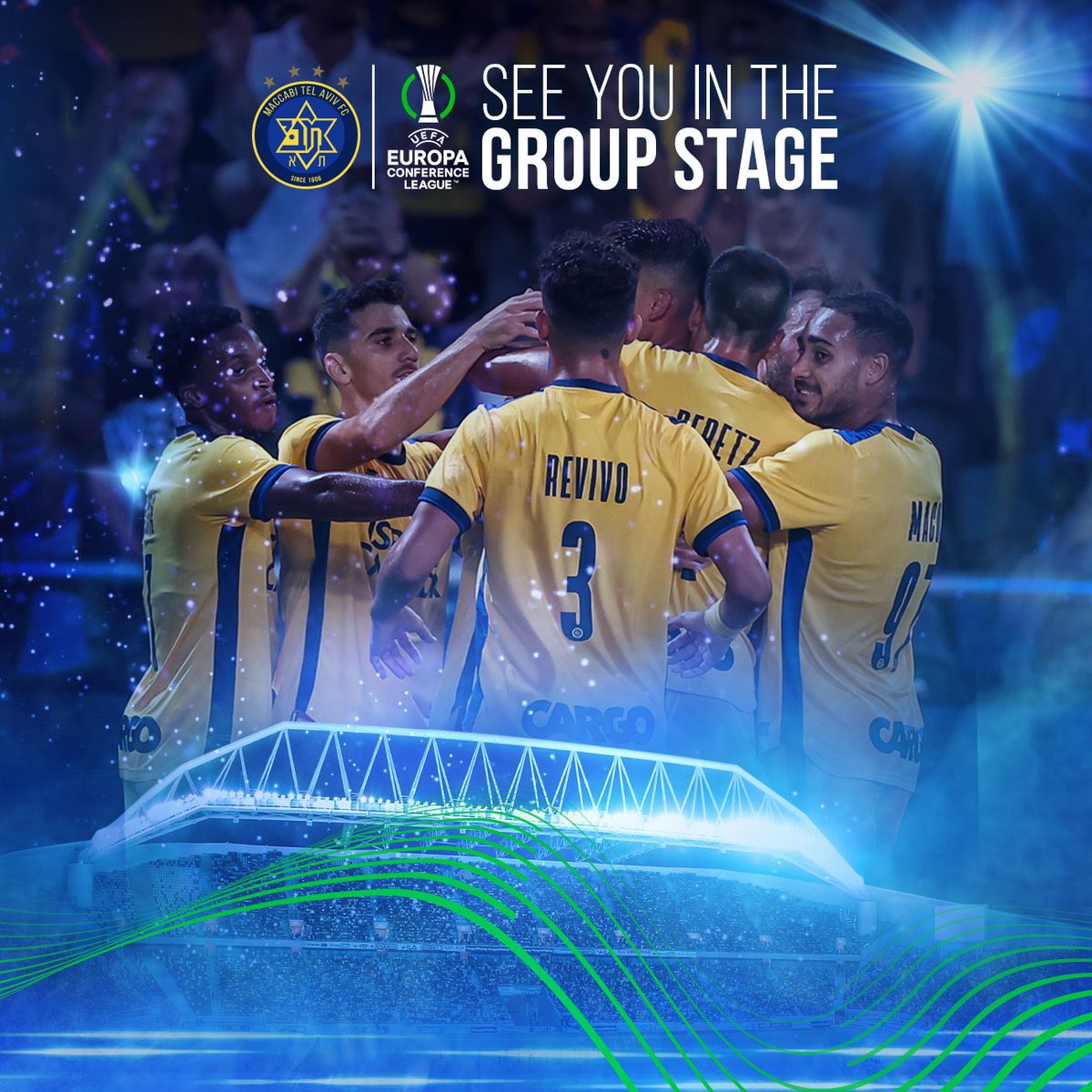 MaccabiTLVFC's tweet photo. מרגישים בבית 😎 https://t.co/ryWycxferw