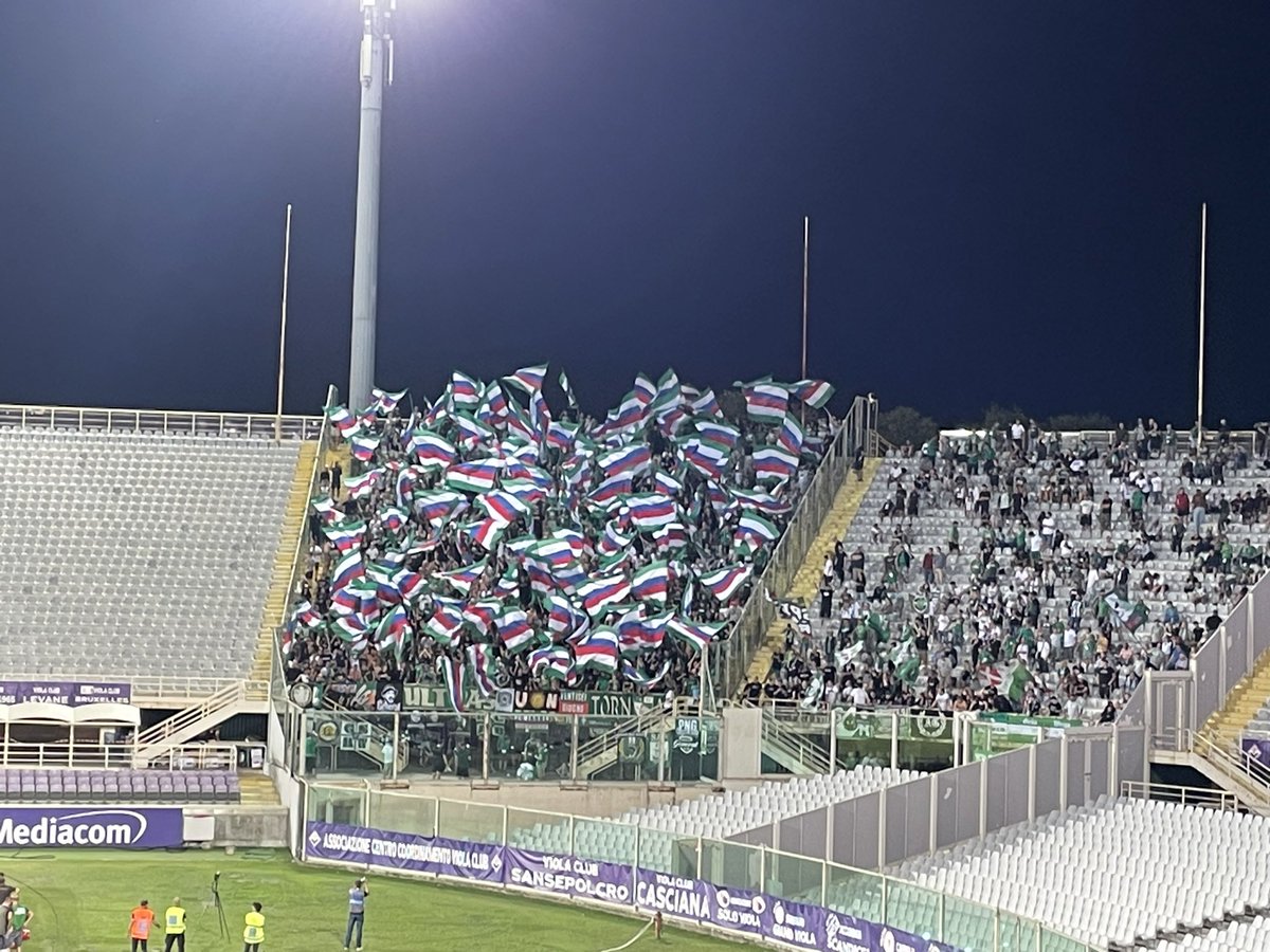mathies176's tweet photo. ⚽️ ACF Fiorentina (2-0) SK Rapid Wien
🏟️ Stadio Artemio Franchi
🏆 Europa Conference League 
#groundhopping #ecl https://t.co/7BpkePCd38
