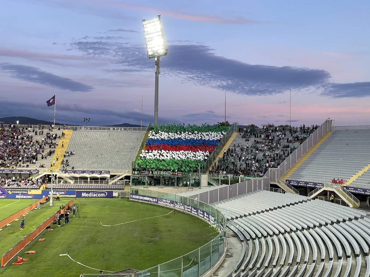 mathies176's tweet photo. ⚽️ ACF Fiorentina (2-0) SK Rapid Wien
🏟️ Stadio Artemio Franchi
🏆 Europa Conference League 
#groundhopping #ecl https://t.co/7BpkePCd38