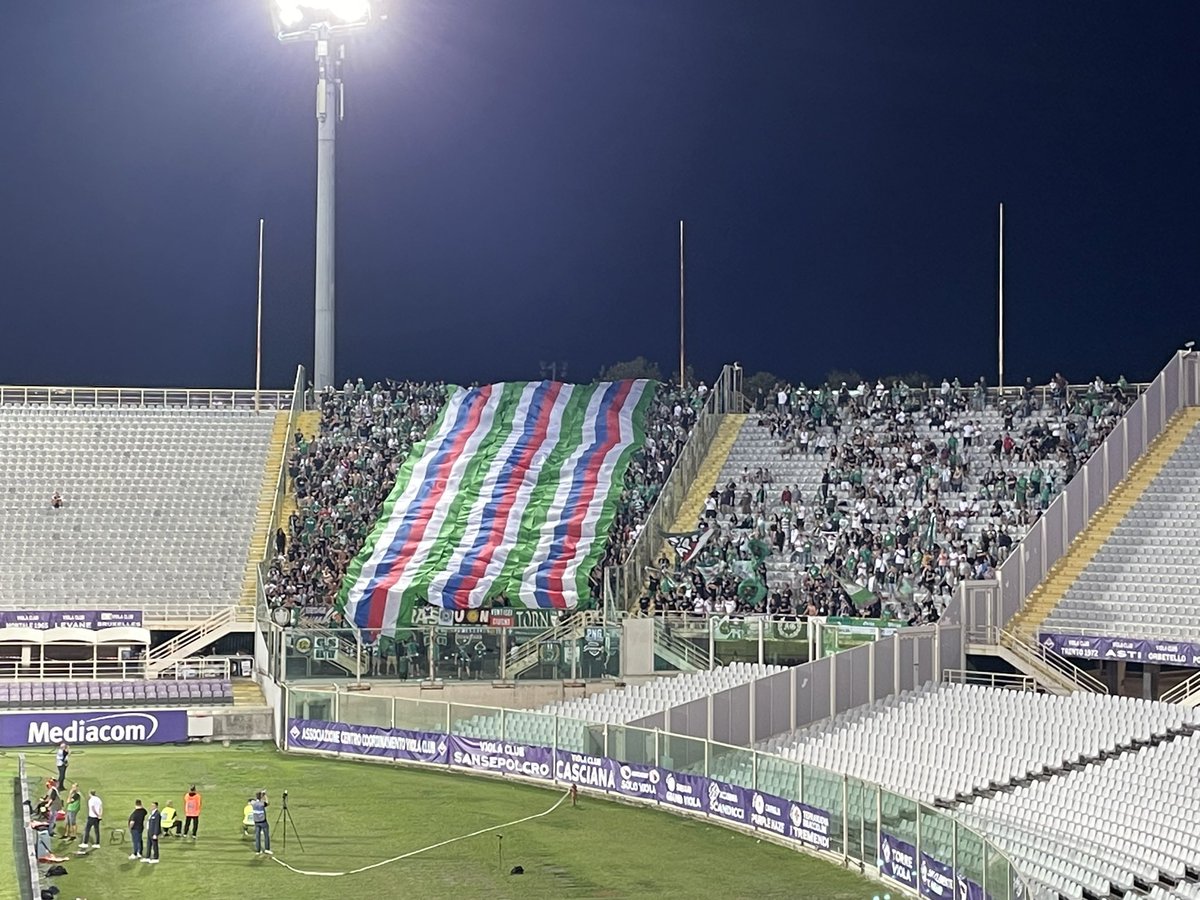 mathies176's tweet photo. ⚽️ ACF Fiorentina (2-0) SK Rapid Wien
🏟️ Stadio Artemio Franchi
🏆 Europa Conference League 
#groundhopping #ecl https://t.co/7BpkePCd38
