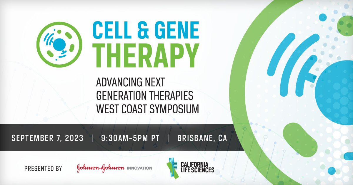 California Life Sciences (CLS) (@califesciences) on Twitter photo LAST CHANCE: Join #lifesciences professionals from companies like <a href="/genentech/">Genentech</a>, <a href="/GladstoneInst/">Gladstone Institutes</a>, and <a href="/Bayer/">Bayer AG</a> at next week's Cell & Gene Therapy West Coast Symposium! See who's coming and get tickets while you can: bit.ly/3PiAru4 <a href="/JNJInnovation/">Johnson & Johnson Innovation</a> LAST CHANCE: Join #lifesciences professionals from companies like <a href="/genentech/">Genentech</a>, <a href="/GladstoneInst/">Gladstone Institutes</a>, and <a href="/Bayer/">Bayer AG</a> at next week's Cell & Gene Therapy West Coast Symposium! See who's coming and get tickets while you can: bit.ly/3PiAru4 <a href="/JNJInnovation/">Johnson & Johnson Innovation</a>