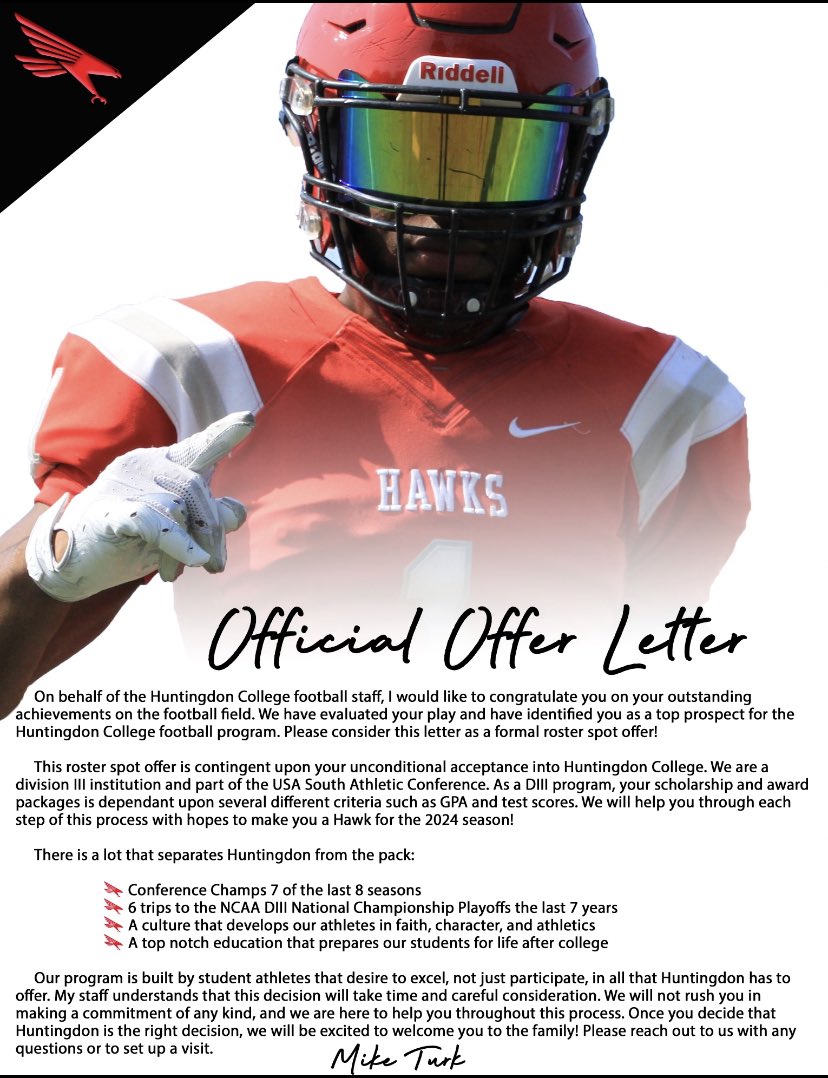 π±ππππππ π³ππ‘ππ (@brandon_dixon2) on Twitter photo #agtg I am extremely blessed to receive my 1st offer to Huntingdon College! Thank you so muchβΌοΈ<a href="/1CoachWhite2/">Coach Ryan White</a> #hawkem <a href="/HawksFootball/">Huntingdon Football</a> <a href="/HuntingdonColl/">Huntingdon College</a> #agtg I am extremely blessed to receive my 1st offer to Huntingdon College! Thank you so muchβΌοΈ<a href="/1CoachWhite2/">Coach Ryan White</a> #hawkem <a href="/HawksFootball/">Huntingdon Football</a> <a href="/HuntingdonColl/">Huntingdon College</a>