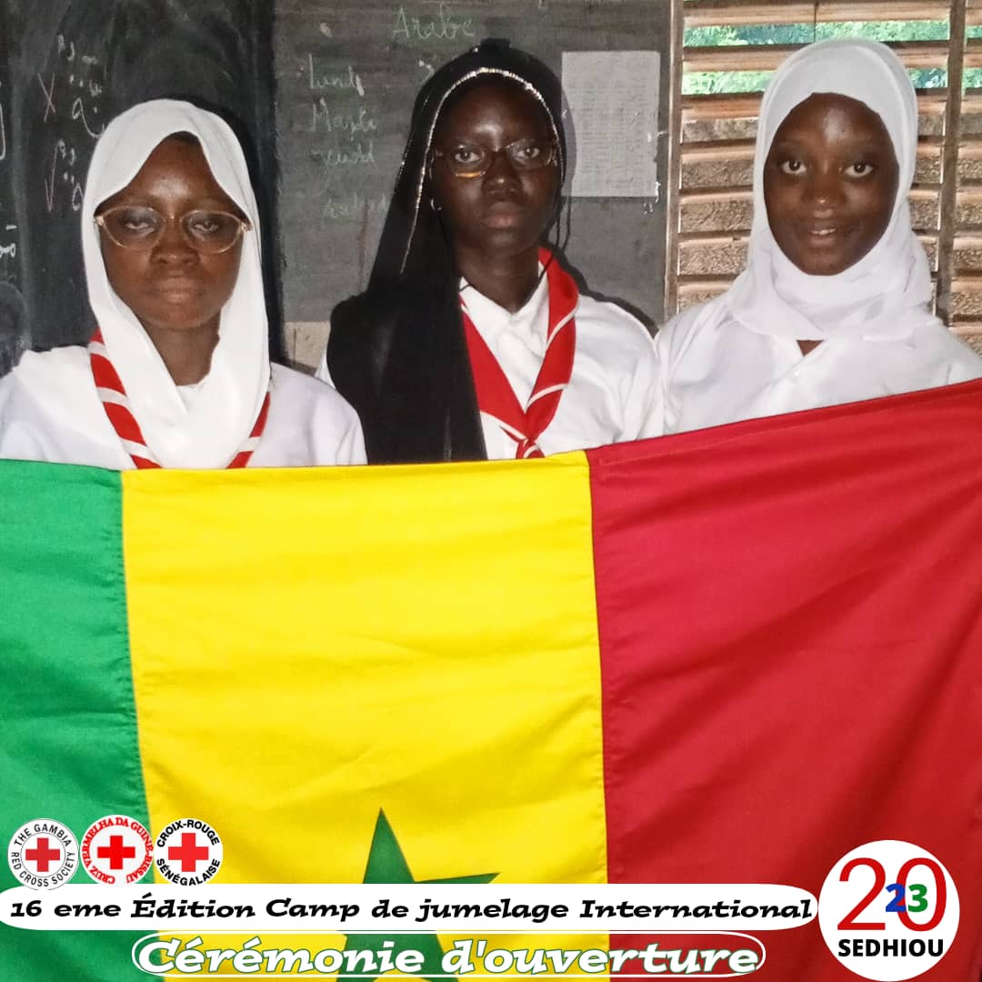 CRS_Sdh's tweet photo. #UneVolonte_Humanitaire
Camp de Jumelage International 2023

La restauration et la sauvegarde des valeurs civiques et citoyennes, notre priorité à tous quelque la nation. Les couleurs nationales sont à respecter. 
🇬🇼🇸🇳🇬🇲
@CSenegalaise @cruzvermelha4 @GambiaRedCross https://t.co/QBXYKfUgpp