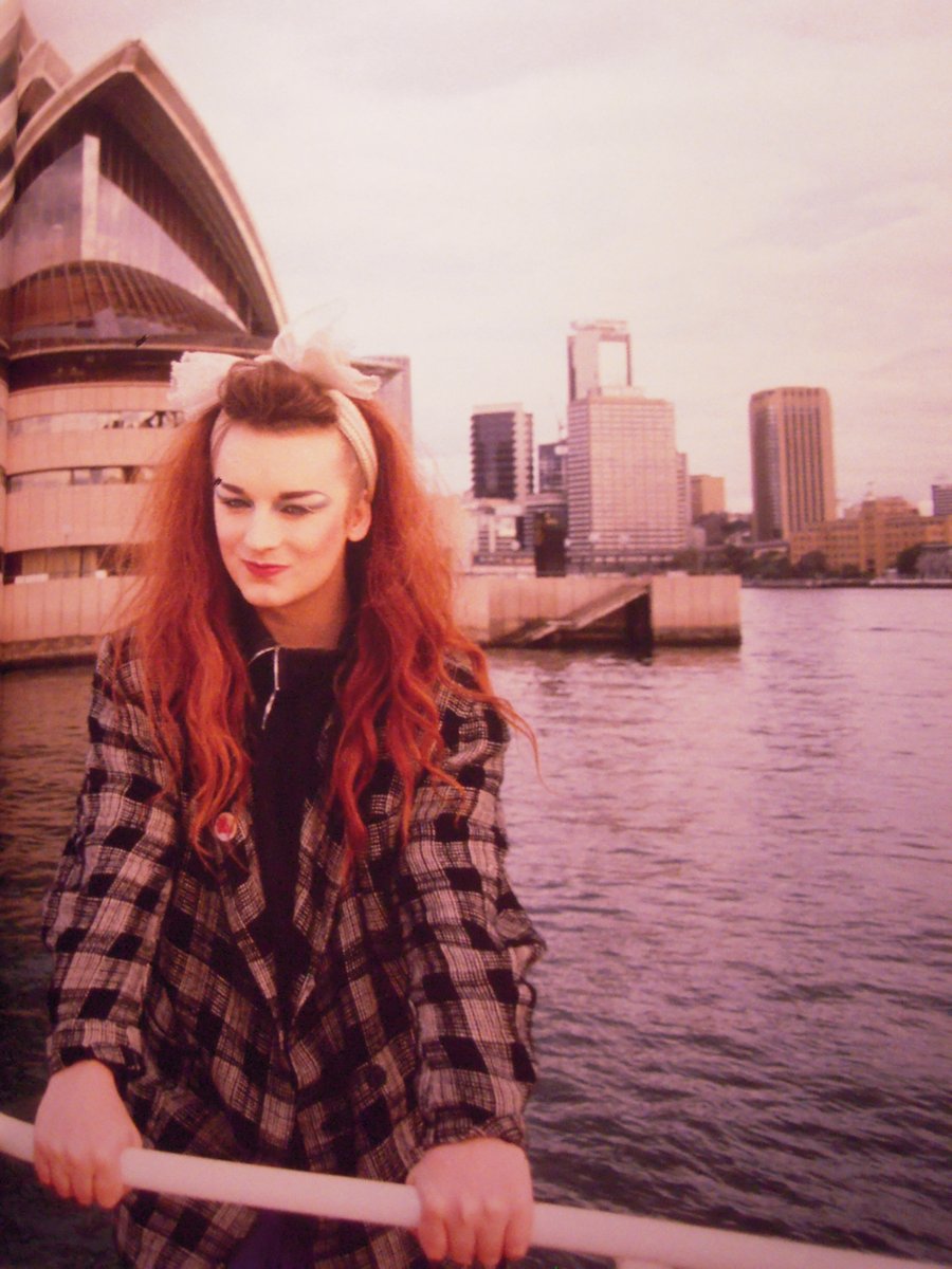 #ThrowbackThursday to @boygeorge in Sydney, Australia in 1984. We are excited to return to Sydney next week!

Get your tickets at boygeorgeandcultureclub.net/tour