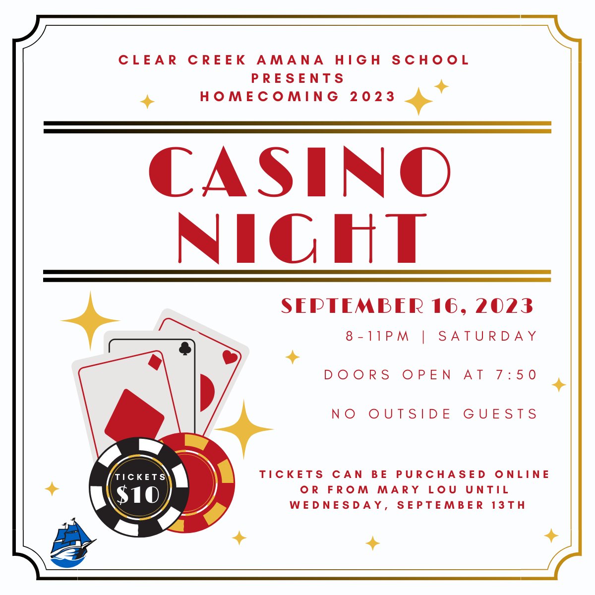 CCAHS's tweet photo. #CCAClippers #RaiseTheSails #OneFleet #Homecoming2023 https://t.co/ucH4vBZsqF