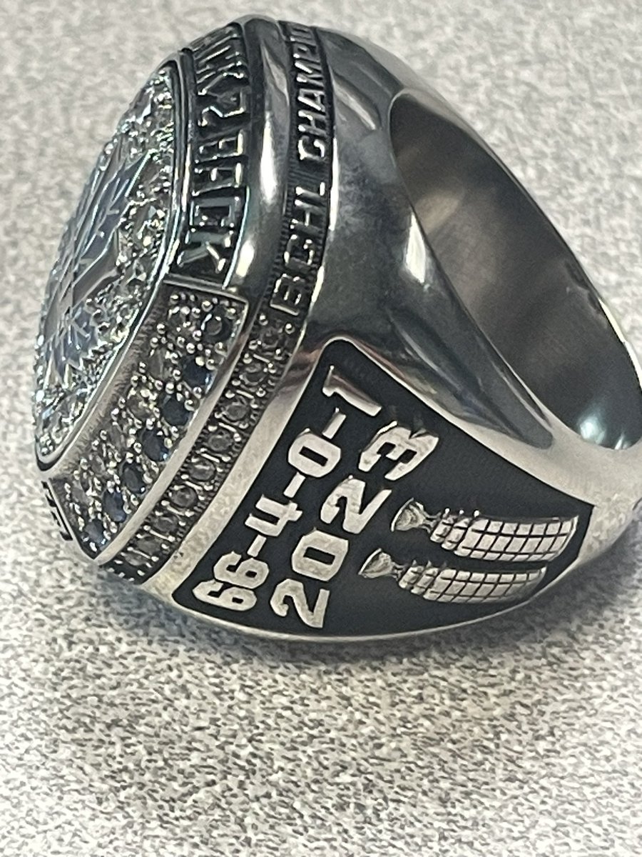 FredHarbinson's tweet photo. A huge shout out to Annette Van de Kamp from Jostens who has always done an amazing job designing our Championship Rings.. she is a true champion at what she does
Enjoy the Rings Boys! https://t.co/HdQu3oivx4