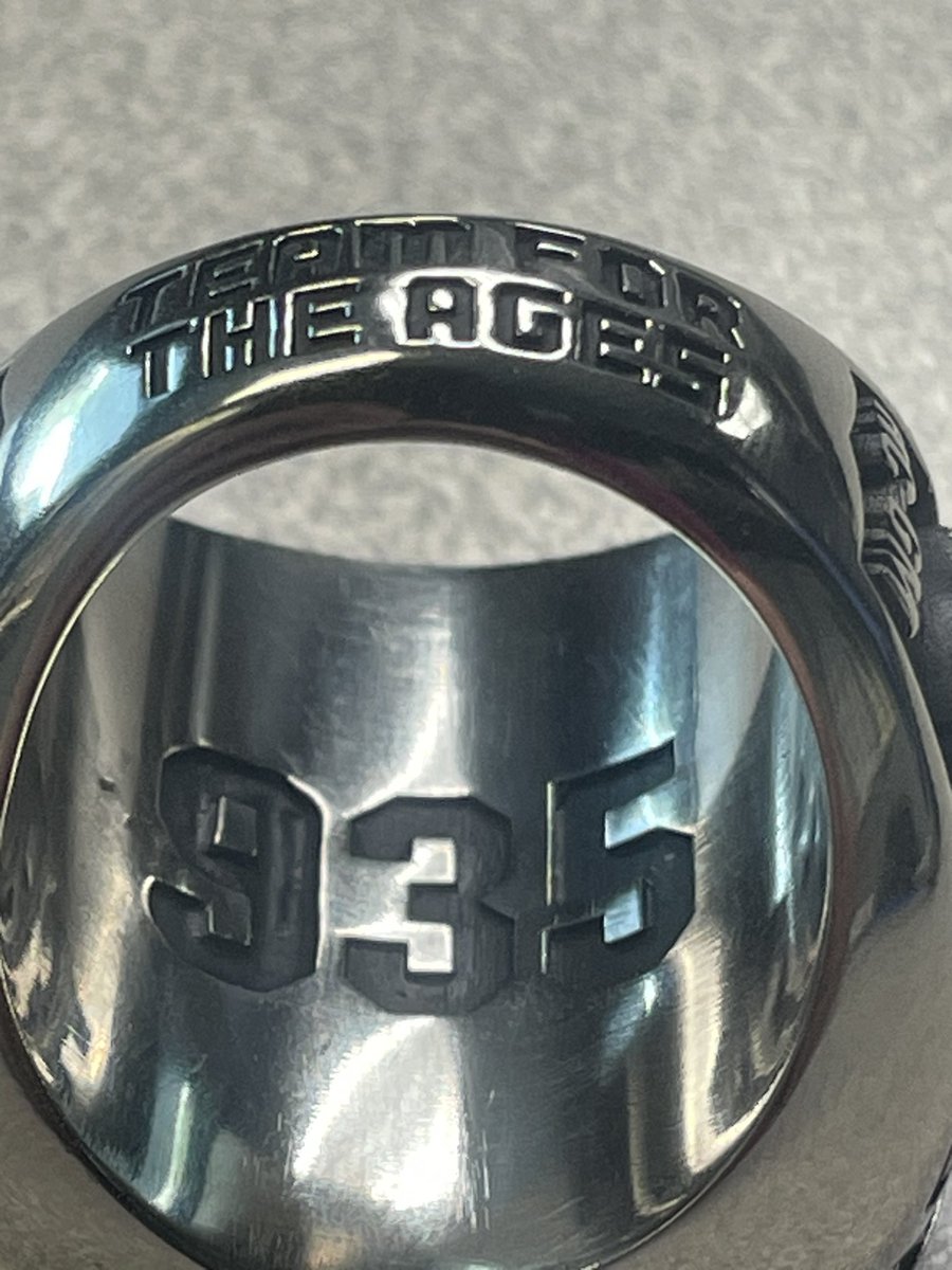 FredHarbinson's tweet photo. A huge shout out to Annette Van de Kamp from Jostens who has always done an amazing job designing our Championship Rings.. she is a true champion at what she does
Enjoy the Rings Boys! https://t.co/HdQu3oivx4
