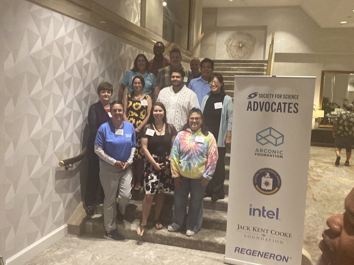 Excited to be named a <a href="/Society4Science/">Society for Science</a> Lead Advocate! Being named to this program will help me work with teachers supporting students &amp; their research as they participate in science competitions. #SocietyAdvocates