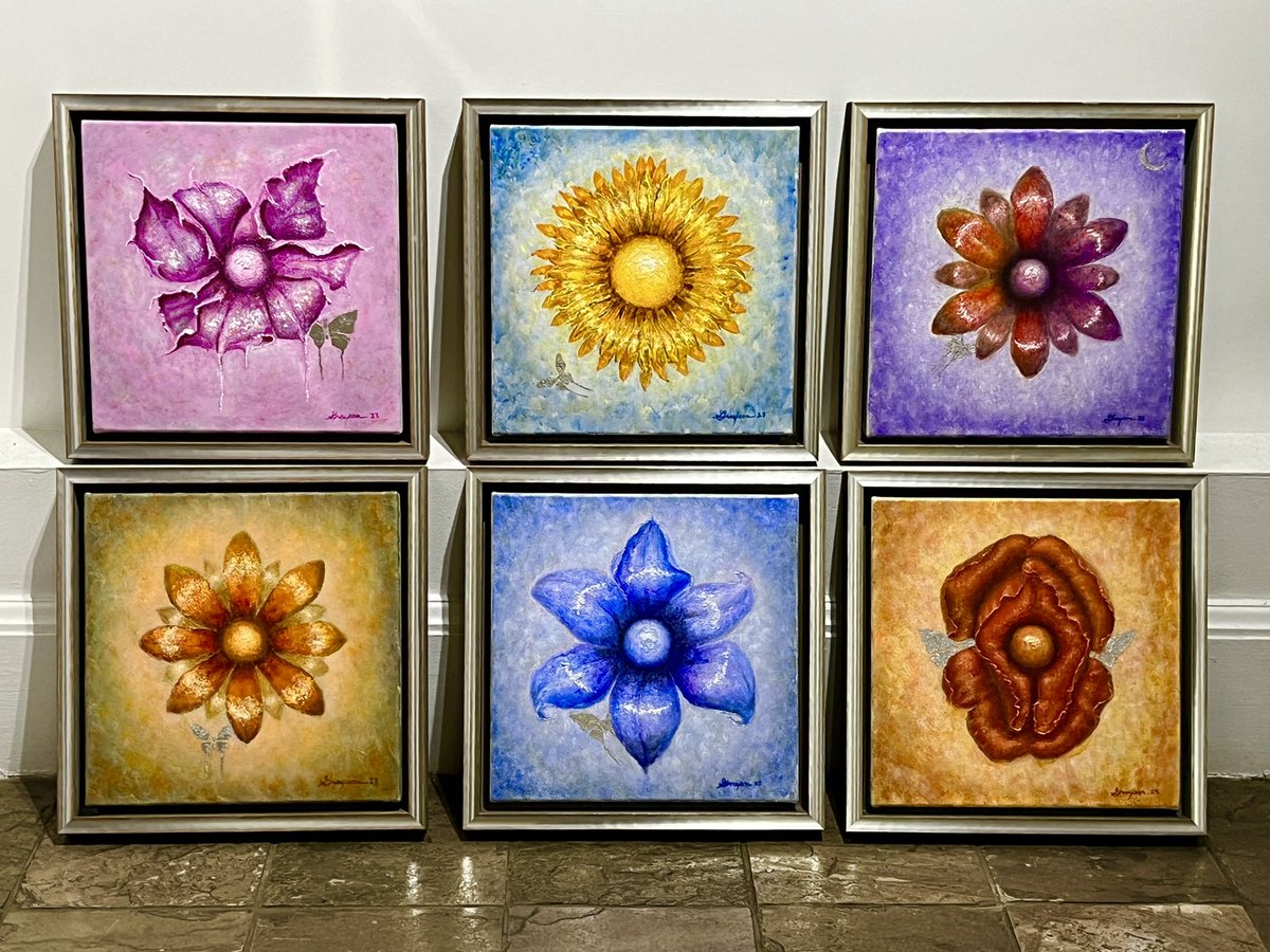 Suss33's tweet image. When an #artcollector &amp;amp; a #modernmaster built a friendship &amp;amp; partnership for 30+ years, he delivers brilliance again &amp;amp; again. So 2023 lives here w @NeilGraysonNYC #artworld #oiloncanvas #innovativeart #genious