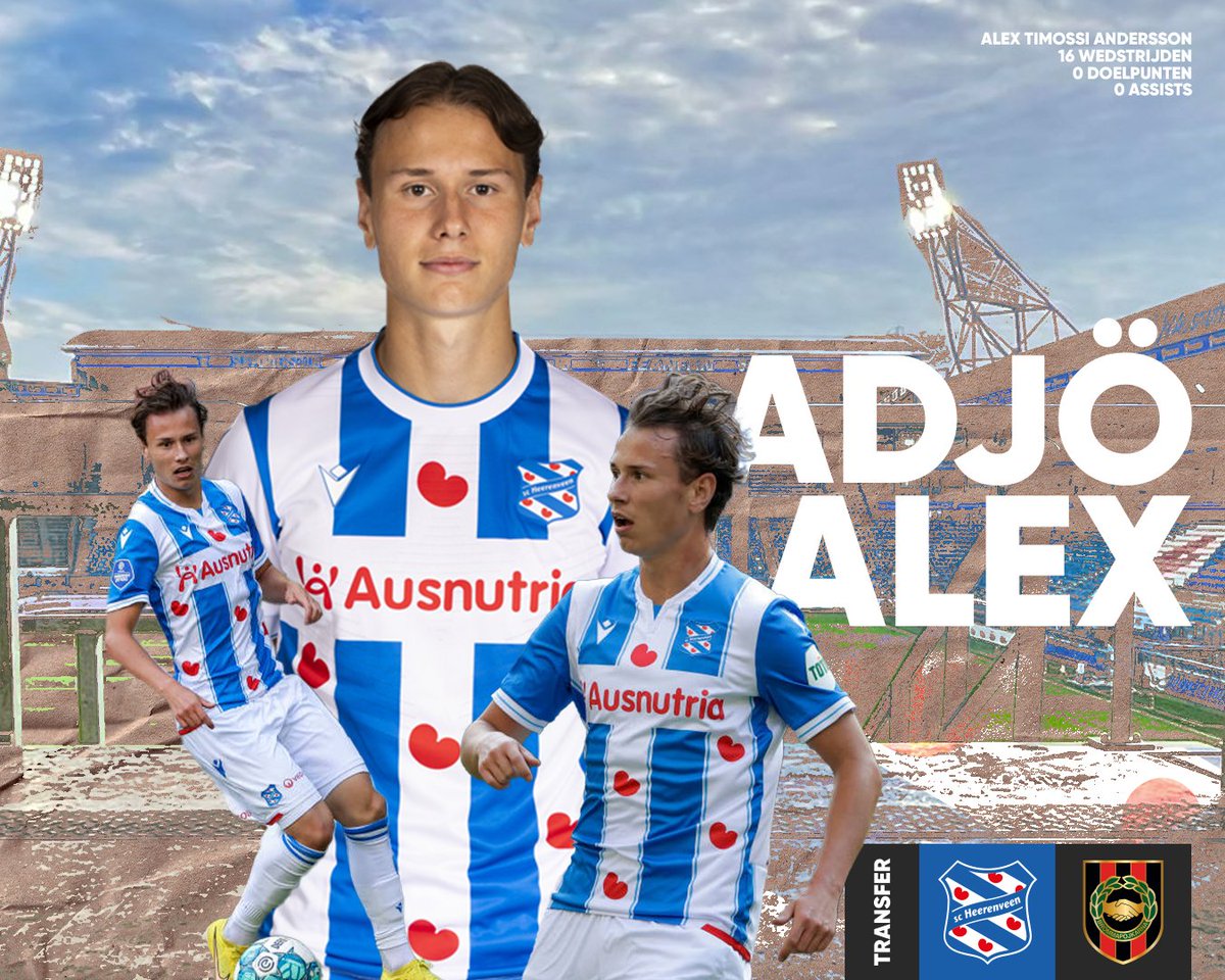 FeanFanSV's tweet photo. 🧳 - 𝗧𝗜𝗠𝗢𝗦𝗦𝗜 𝗩𝗘𝗥𝗧𝗥𝗘𝗞𝗧
Het avontuur van Alex #Timossi zit erop in Friesland.
De vleugelaanvaller keert terug naar Zweden, daar gaat hij voetballen bij Brommapojkarna.
Na 16 wedstrijden trekt de Zweed de deur dicht van het Abe Lenstra Stadion.
Adjö, Alex! https://t.co/k1BDblhCkr