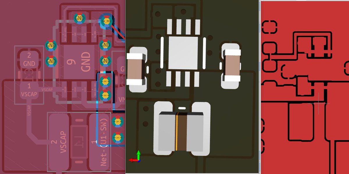 reminder to myself: spending 5 minutes on carefully reviewing the gerber files is a good thing to do. Altough the new added footprint looks ok in pcbview and 3d-view,  the pads appear rotated in the gerber production file 🧐 <a href="/kicad_pcb/">KiCad PCB</a>