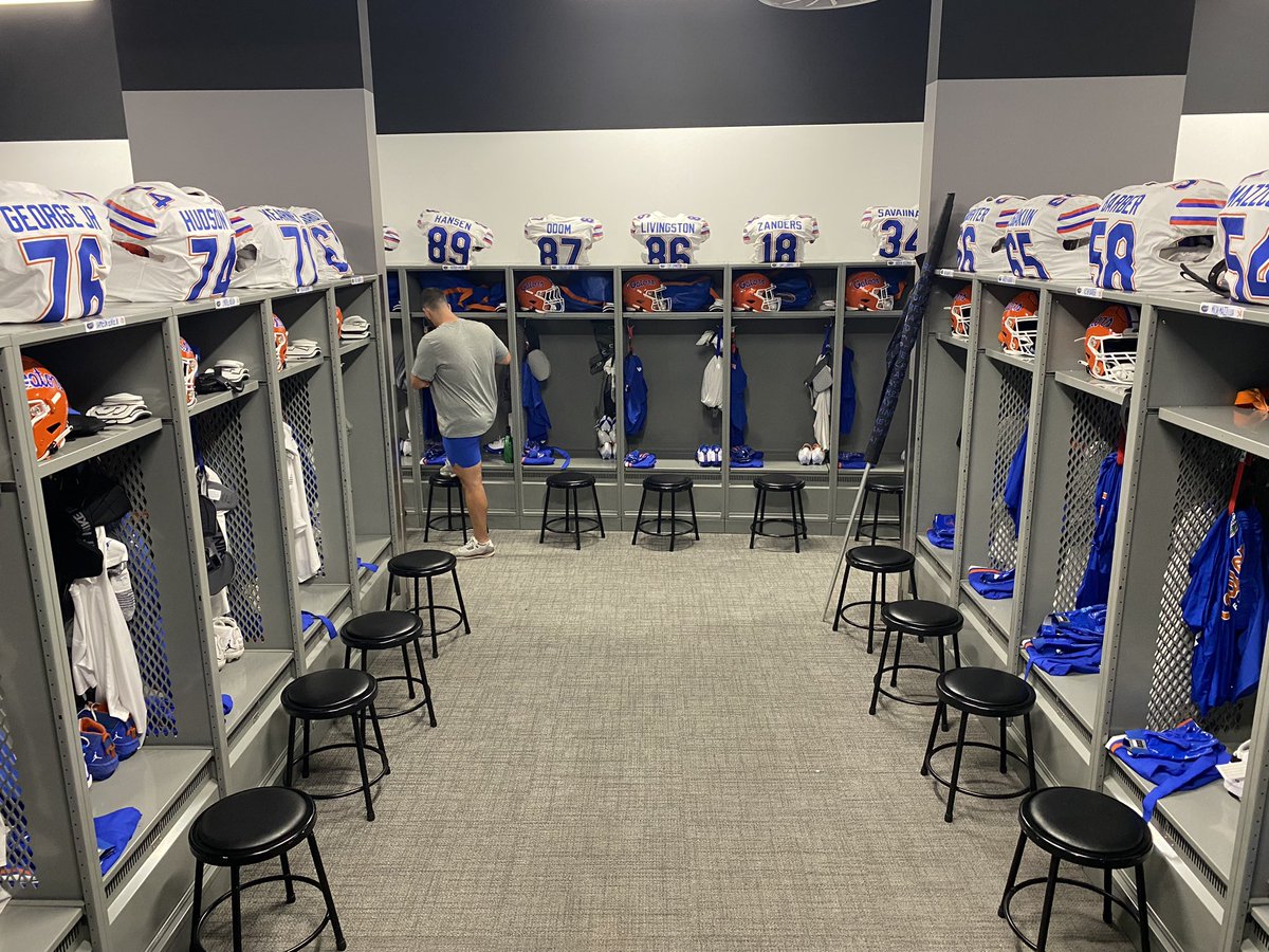 GatorsEquipment's tweet photo. Set up and ready to go here in Utah!!! #GoGators 🐊 https://t.co/RoACg6EpW5