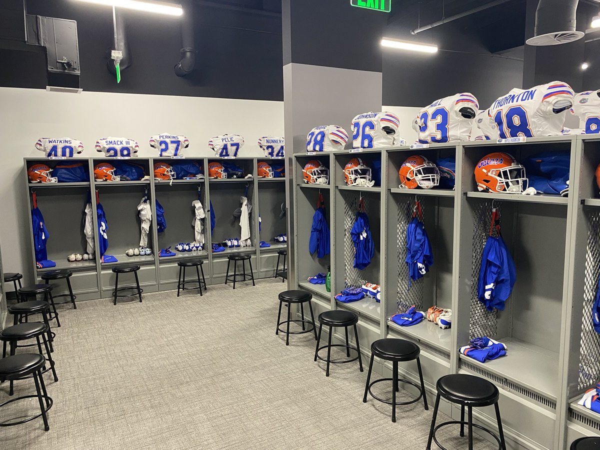 GatorsEquipment's tweet photo. Set up and ready to go here in Utah!!! #GoGators 🐊 https://t.co/RoACg6EpW5