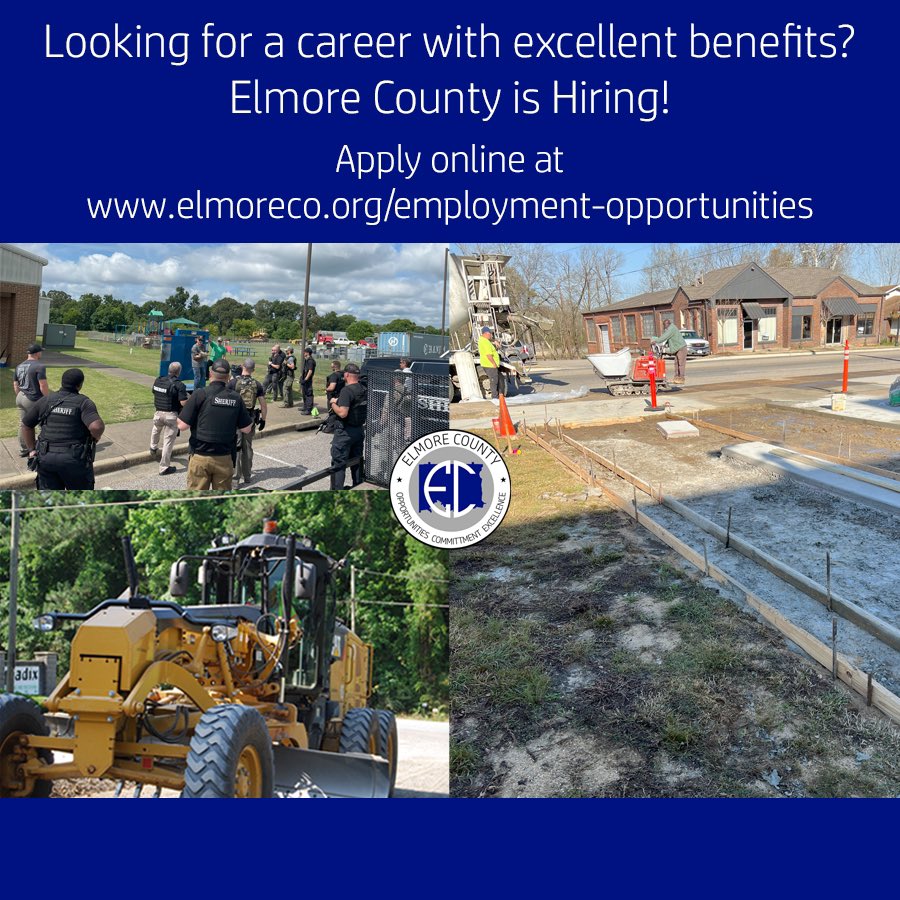 ElmoreComm's tweet photo. Hiring Now! Apply online at https://t.co/4CBa5jpdV2 https://t.co/bzNncWDLhq