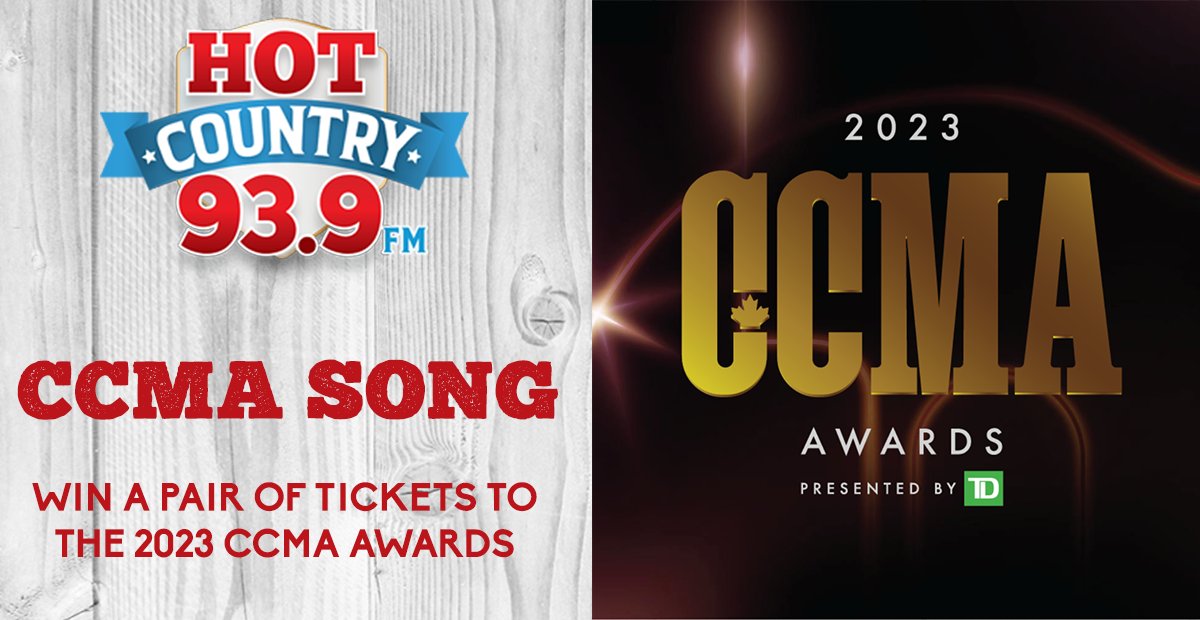 Your LAST CHANCE at winning tickets to the @CCMAofficial Awards in Hamilton is coming up tomorrow during #HotCountryMornings with Tracy Lynn!! 👀

Contest details: hotcountry939.com