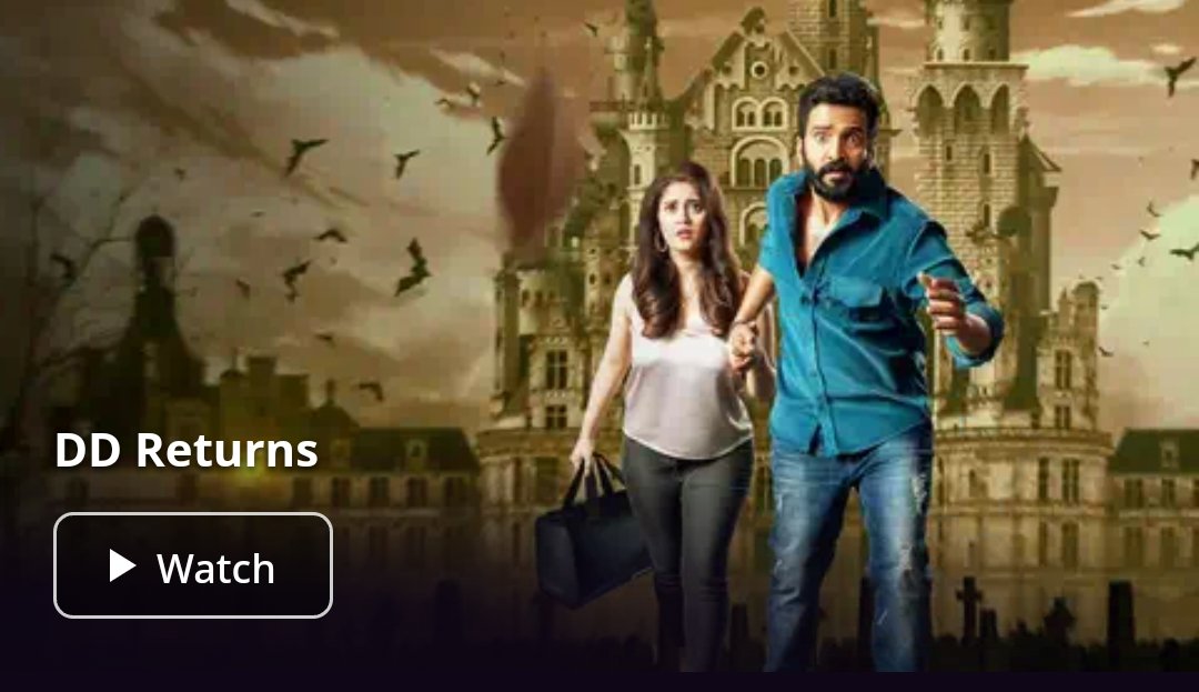 Karthikravivarm's tweet image. #DDReturns streaming in @ZEE5India now
