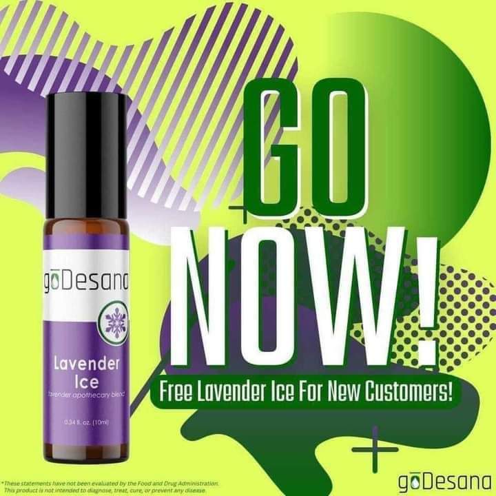 HopkinsSBC4Life's tweet photo. FREE, Lavender Ice for first time customer order (while supplies last) A $27 Value for a purchase of just $12.95 or more‼️. What a sweet deal‼️https://t.co/J9vPqX9H10 #hightlights #wellness https://t.co/SMnEpSdM0d