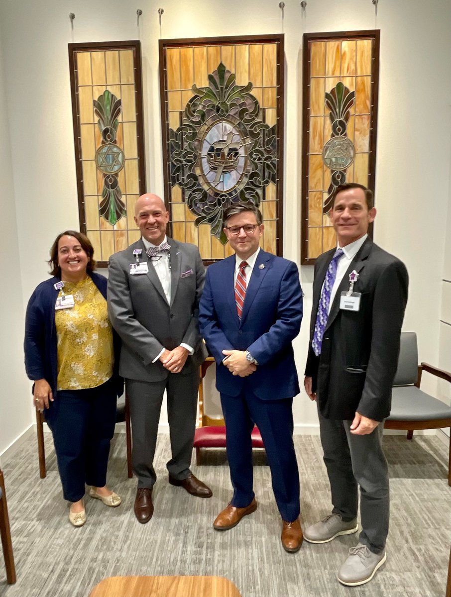 It was great to meet with my old friend, Steen Trawick, Jr., MD, CEO of CHRISTUS Shreveport-Bossier Health System, yesterday. We discussed their recent expansion & growth in the community, as well as some of the challenges facing America’s health care system.