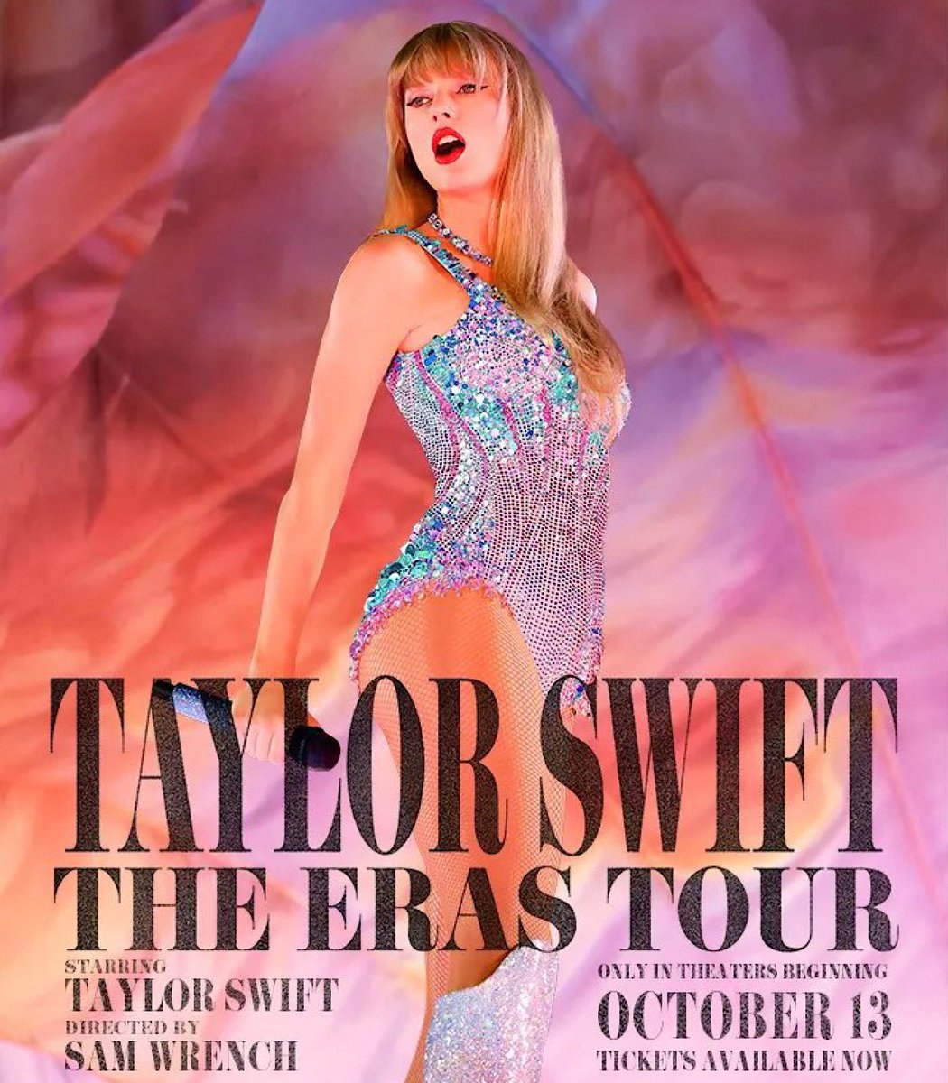 LaPuercaylor's tweet photo. The exorcist believer ha cambiado su fecha de lanzamiento para evitar competir con el “The Eras Tour Film” https://t.co/t0hCCU24oa