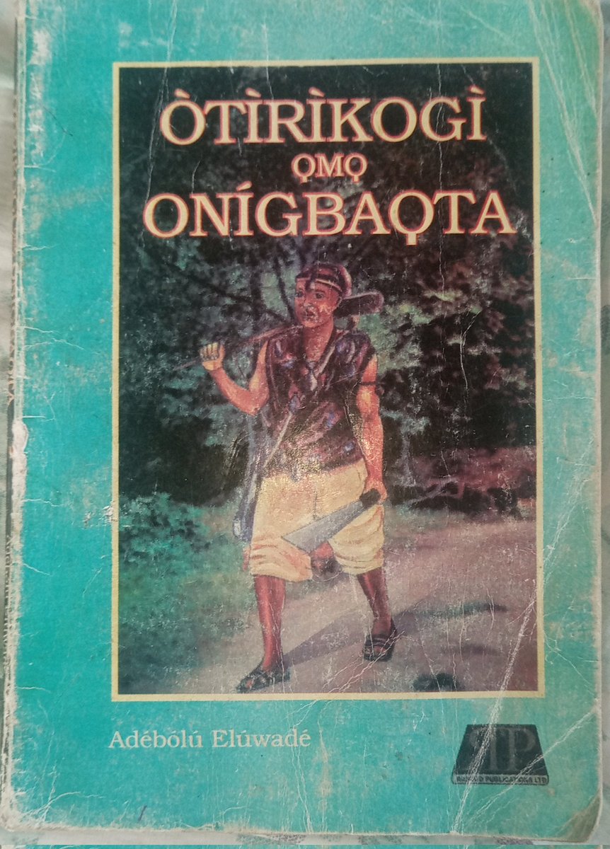 Litireso_Yoruba's tweet photo. Òtìrìkogì ọmọ Onígbaọta  is our current read!
The book is about a powerful hunter that went in search of a mysterious sword in a mysterious forest because of a mysterious child. 
Join us tomorrow to listen to another amazing  episode of the book. 
Yorùbá Literature and depth🤝 https://t.co/f5Igy9KHmq