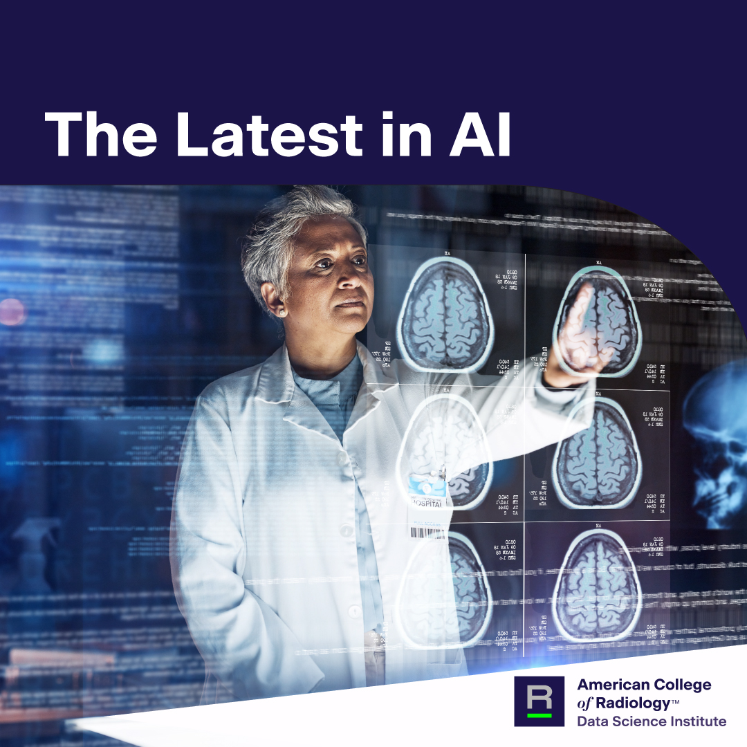 RadiologyACR's tweet image. Informatics and #ImagingAI have the potential to revolutionize patient care. Read more on the latest in AI from @TinaShiang in her new #ACRDSI AI Assistant Blog 👉 bit.ly/3YJkgc6