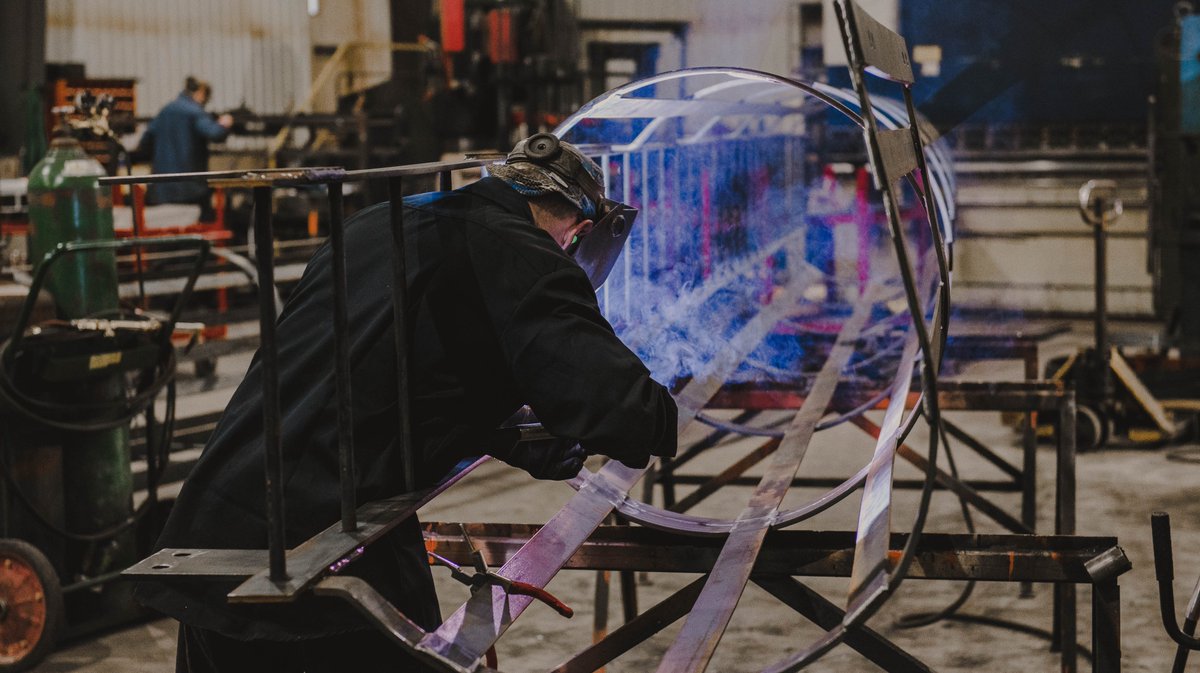 wearetimeltd's tweet photo. Did you know, TIME has one of the biggest manufacturing plants in Northeastern Ontario. With state-of-the-art equipment and quality people, TIME can offer waterjet cutting, plasma cutting, welding, bending, rolling, turning, milling, and engineering services. https://t.co/K296s3pRyq