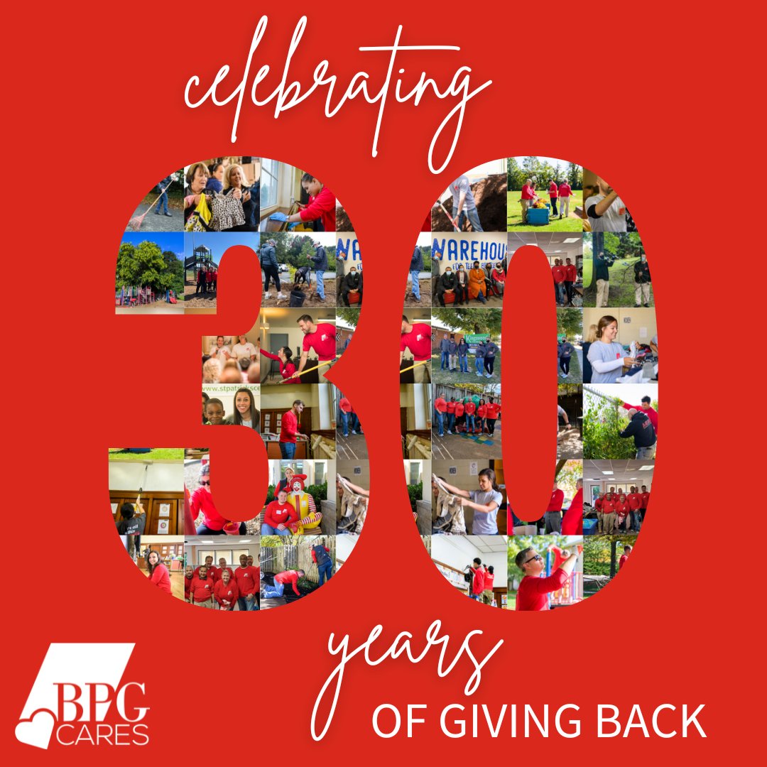 Founded in 1993, this year marks the 30th Anniversary of BPG!

For 3 decades now, we've remained dedicated to transforming the communities we serve through youth development, workforce development, art and placemaking, &amp; community service and contributions. #BPG30thAnniversary
