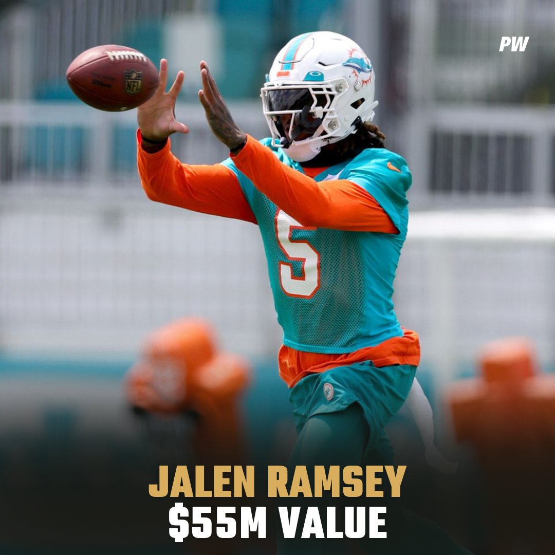 PlayersWrldX's tweet photo. After signing a contract worth $66M with the Minnesota Vikings, TJ Hockenson will now make more money than players like McCaffrey, Williams, and Ramsey. This deal makes Hockenson the highest paid tight end in the NFL. 
#TJHockenson #NFL #playerswrld https://t.co/upkeu4OrtM