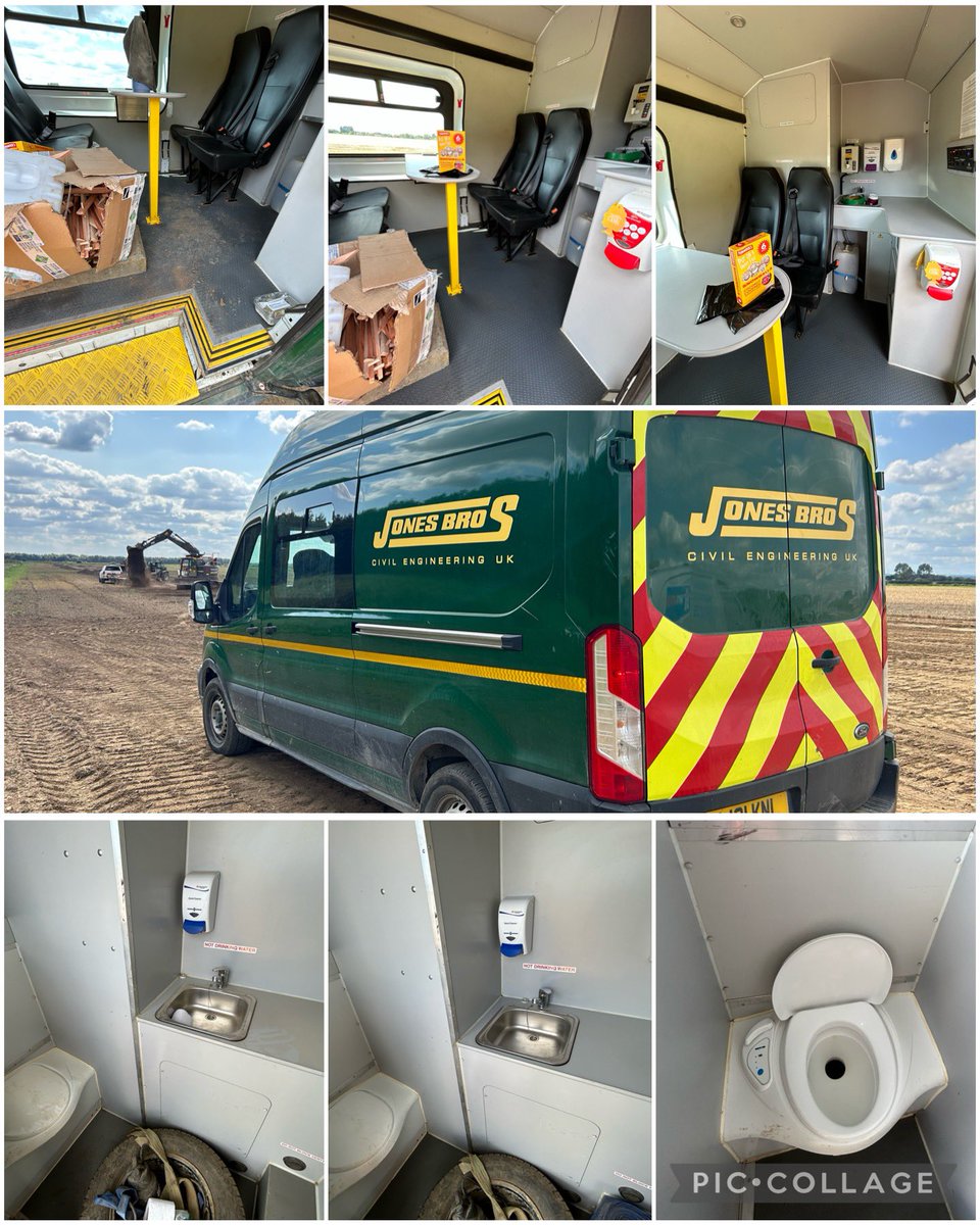 M1Welfare's tweet photo. Welfare Van sanitation service carried out for @jonesbrosUK https://t.co/bqbLTsLQGW