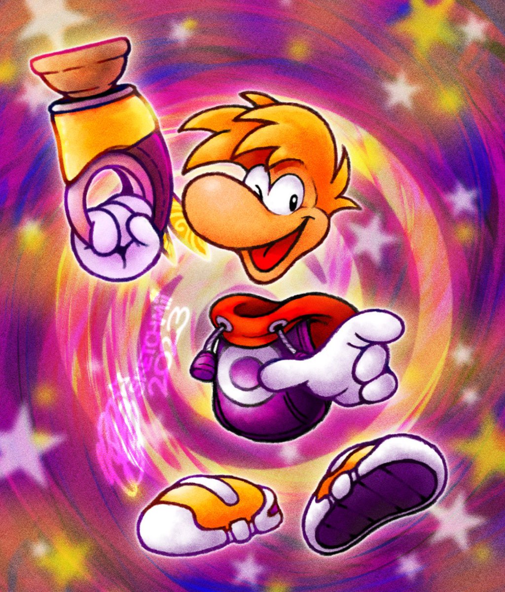 ✨RAYMAN IS BACK!!✨

Please enjoy this piece I made for him to celebrate his DLC in Sparks of Hope recently! Welcome home, Rayman!

#Rayman #レイマン #マリオラビッツ #MarioRabbidsSparksofHope #Nintendo #Ubisoft #UbiFanArt