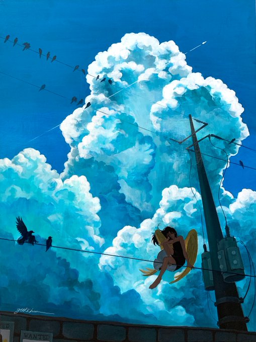 「飛行機雲 ドレス」のTwitter画像/イラスト(新着)