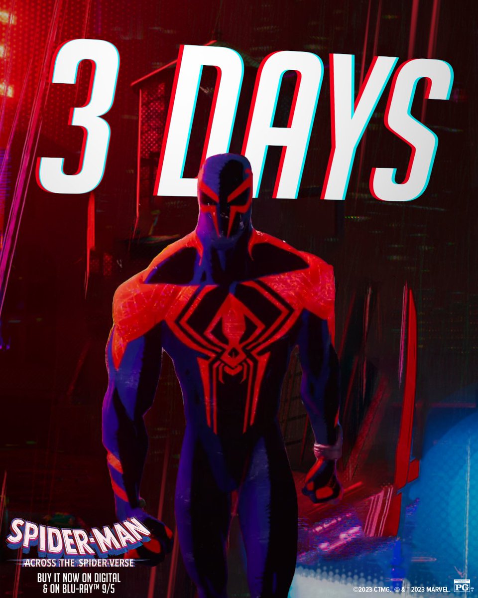 Sony Pictures Animation on X: Bring Miguel (and the entire Spider Society)  home. 🕷 Spider-Man: Across the #SpiderVerse is available on Blu-ray in  just 3 days. Buy now:   / X