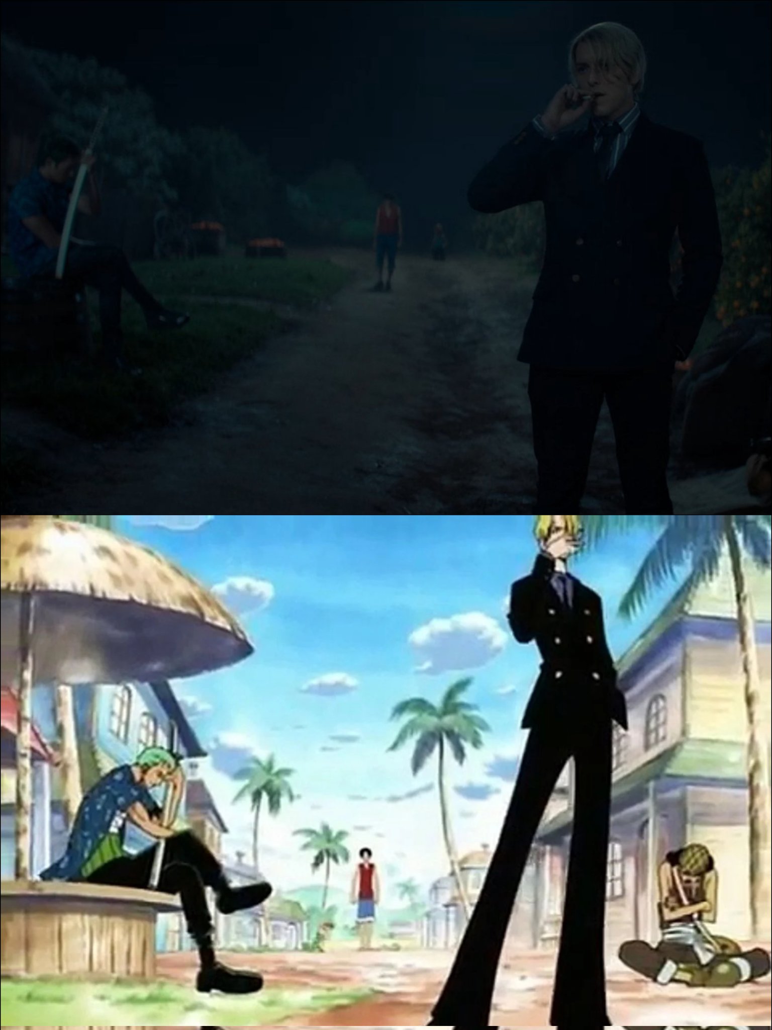 One Piece Live-action Vs. Anime