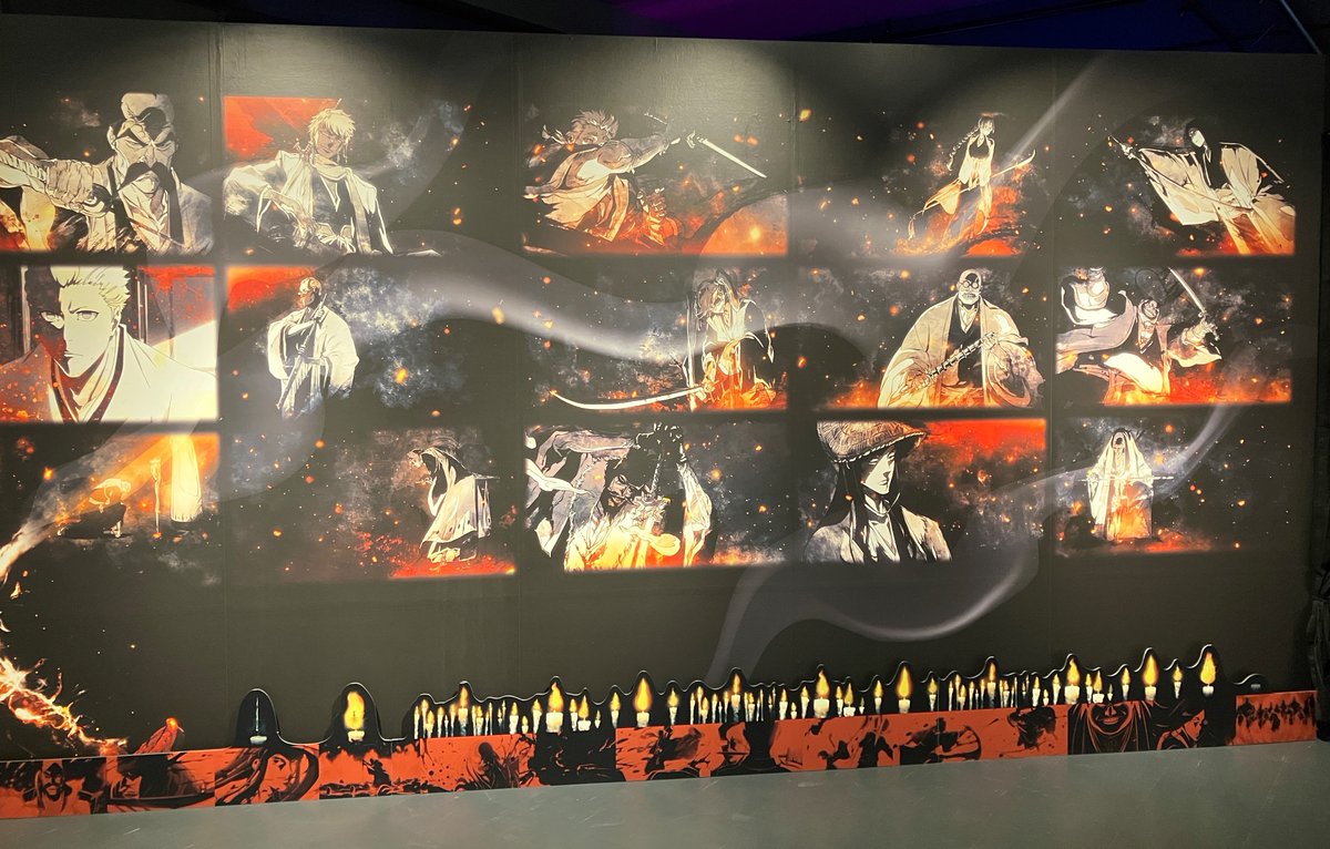 BLEACH_anime_ex's tweet photo. ◤好評開催中！ ◢
大阪会場好評開催中！
皆様のお越しをお待ちしております⚡

▼展示会HP
https://t.co/wSZ36YuCSJ
#BLEACH_anime #BLEACHアニメ展 https://t.co/3wIELjBPj7