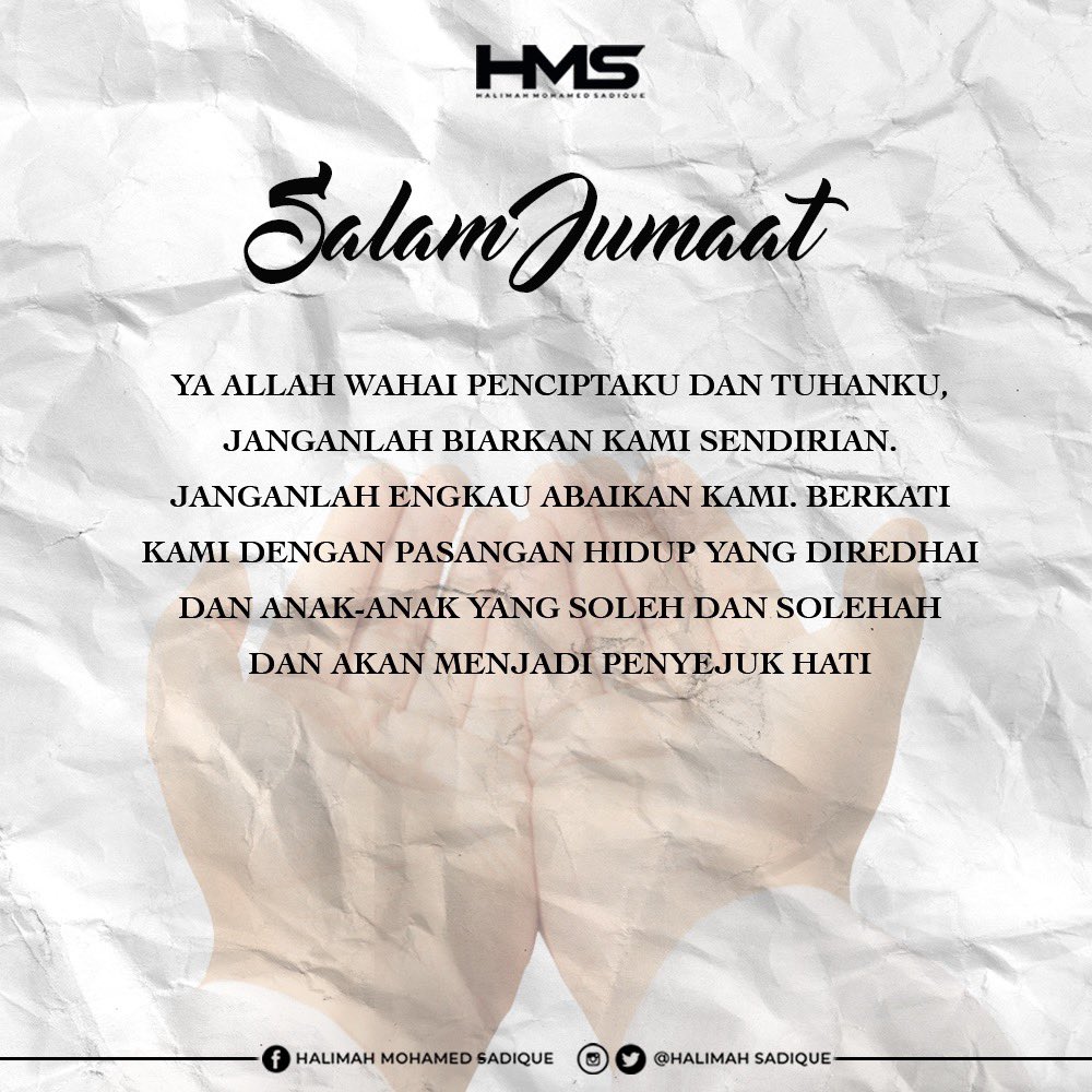 Salam Jumaat
1 Sept 2023 | 15 Safar 1445H