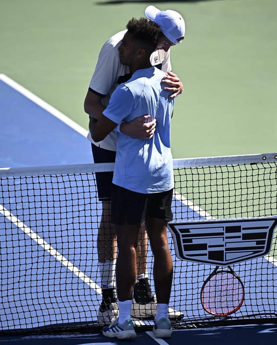 Michael Mmoh (@michaelmmoh) on Twitter photo For most of my teenage years you were the best American tennis player, but getting to know you better made me realize that you are also one of the most genuine guys on tour. Which is what makes today bitter sweet. Congrats on a legendary career <a href="/JohnIsner/">John Isner</a> For most of my teenage years you were the best American tennis player, but getting to know you better made me realize that you are also one of the most genuine guys on tour. Which is what makes today bitter sweet. Congrats on a legendary career <a href="/JohnIsner/">John Isner</a>