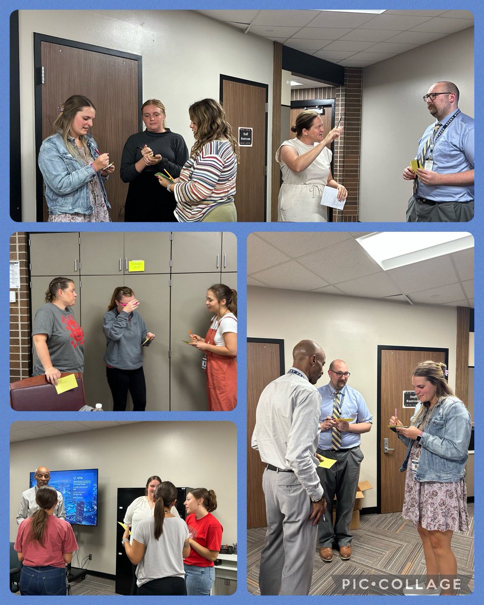 Tonight we had our first new teacher meeting of the year. These teachers were engaged in their learning and positive! Shout out to our new Kinder teachers and teachers at <a href="/OPS_IndianHill/">Indian Hill Elementary</a> <a href="/OPS_Harrison/">Harrison Elementary</a> <a href="/OPS_Jefferson/">Jefferson Elementary</a> <a href="/OPS_Joslyn/">Joslyn Elementary School</a> <a href="/OPS_Dundee/">Dundee Elementary</a> <a href="/OPS_Bancroft/">Bancroft Elementary</a> #OPSProud #REALJoy