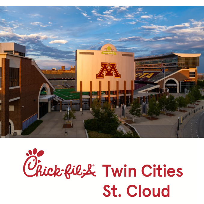 cfabloomington's tweet photo. 🏈Calling all Minnesota Gopher football fans, this is for you(all football season)!  

📲Place a mobile order using your Chick-fil-A App on Friday and receive a reward the following week! 

Chick-fil-A is a proud sponsor of Gopher Athletics. https://t.co/jzUod0cTKM