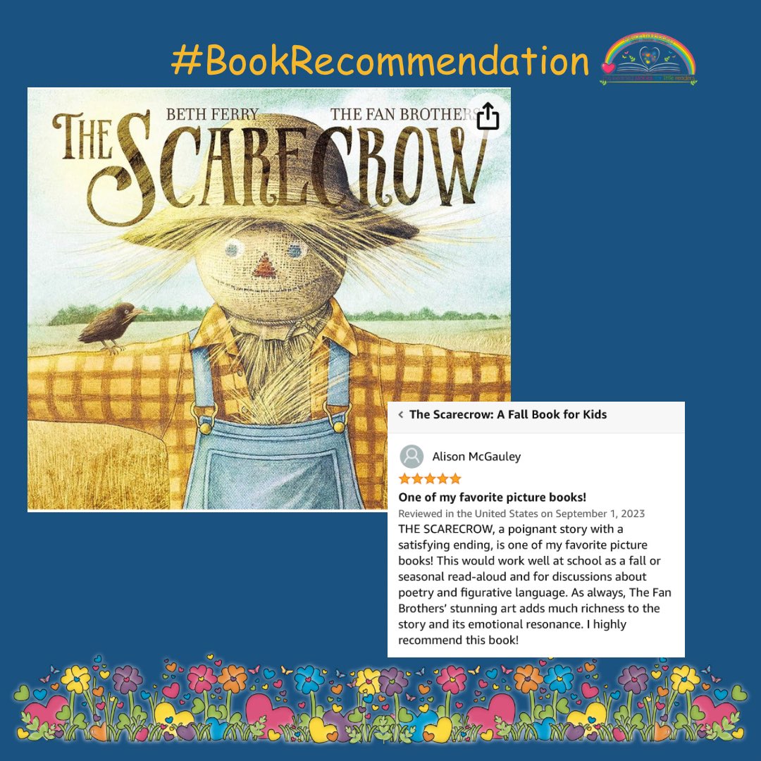 AlisonMcgauley's tweet photo. One of my favourite #fall reads!
@BethFerry1 #FanBrothers
#picturebooks #picturebook #picturebooklibrary #kidlit #kidlitillustration #kidlitpicks #kidlitreview #kidbooks #BookRecommendation https://t.co/ZRXGyYJuoX