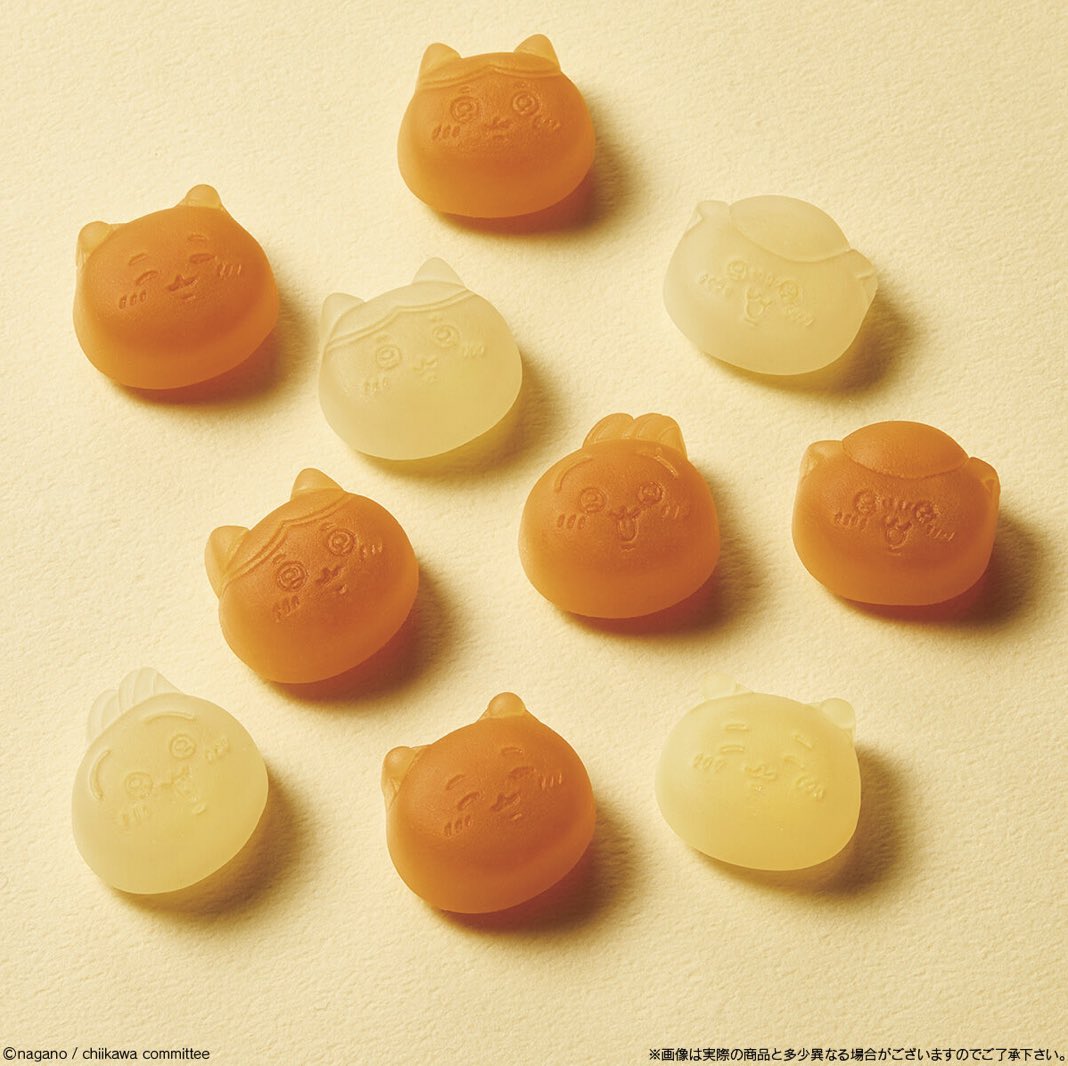 chiikawasan's tweet photo. 🌟新商品🌟

『ちいかわ 和グミおもっち』

◾️2023年9月25日発売
◾️価格:173円(税込)

ちいかわ達がもちもちのグミになって新登場！
みたらし団子味と黒蜜きなこ味、ふたつの味が楽しめます♪

運が良ければ、レアグミのくりまんじゅうに出会えるかも！？

🔻詳細はこちら🔻
https://t.co/ARNcgsQuU4 https://t.co/E3Uit4MKTV