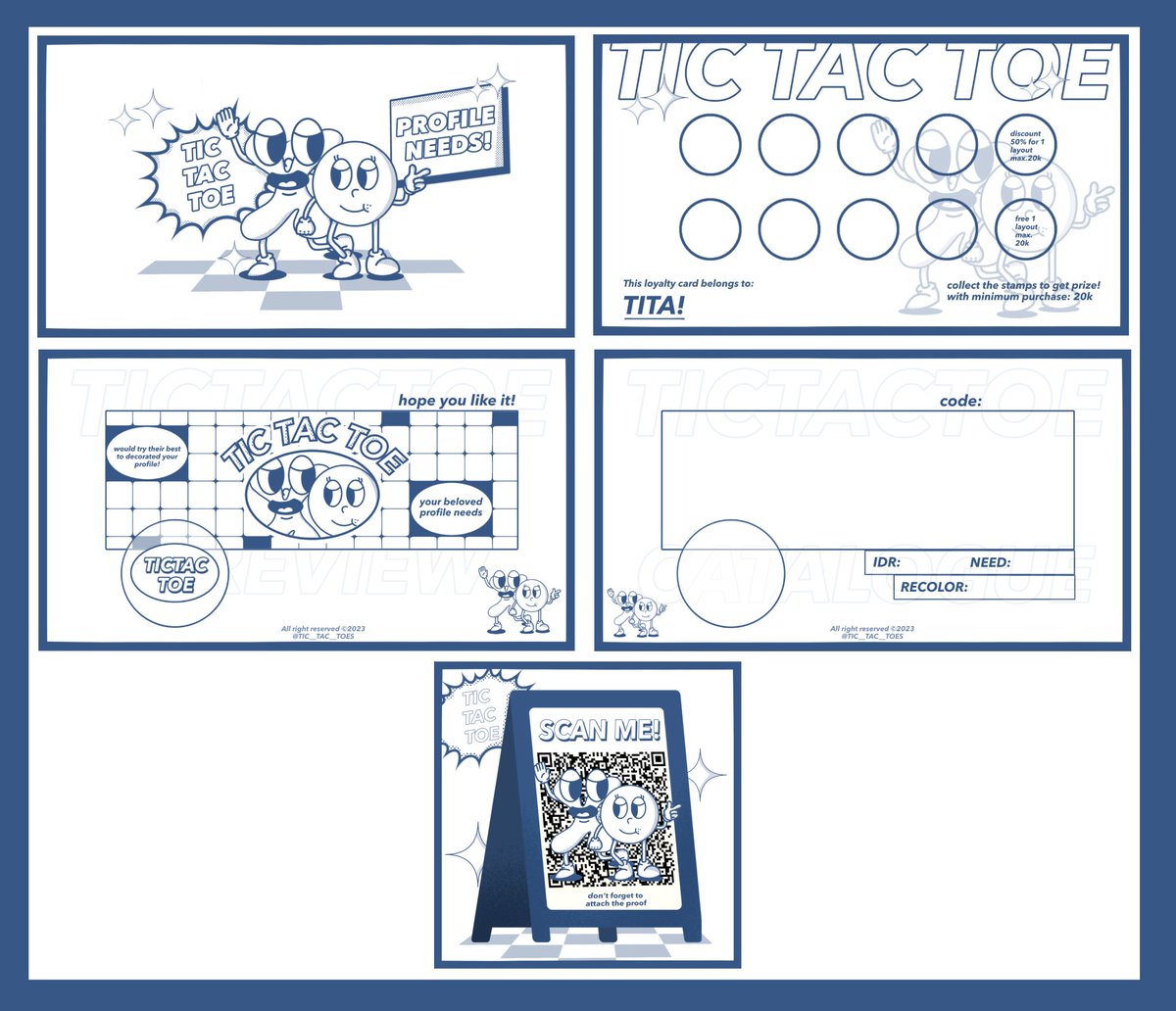 Retweet will be appreciated!(⁠ ⁠◜⁠‿⁠◝⁠ ⁠)⁠♡

finally i hereby show you TICTACTOE'S new set up!💙💛💚
TTT akan ada perombakan dengan beberapa creator juga, jadi bakal banyak katalog-katalog baru🥰💖 

Jika ada kesamaan dengan ba lain, beritahu Tita ya🥺❣️ #zonauang