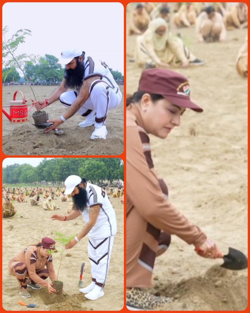guptaupasna046's tweet image. पूज्य गुरु जी के 15 अगस्त पर करोड़ों शिष्यों ने देश विदेश में वृक्षारोपण अभियान चला कर धरती को नन्हें पौधों से सजाया #AuspiciousAugust
#56thBirthday
#MSGBhanda