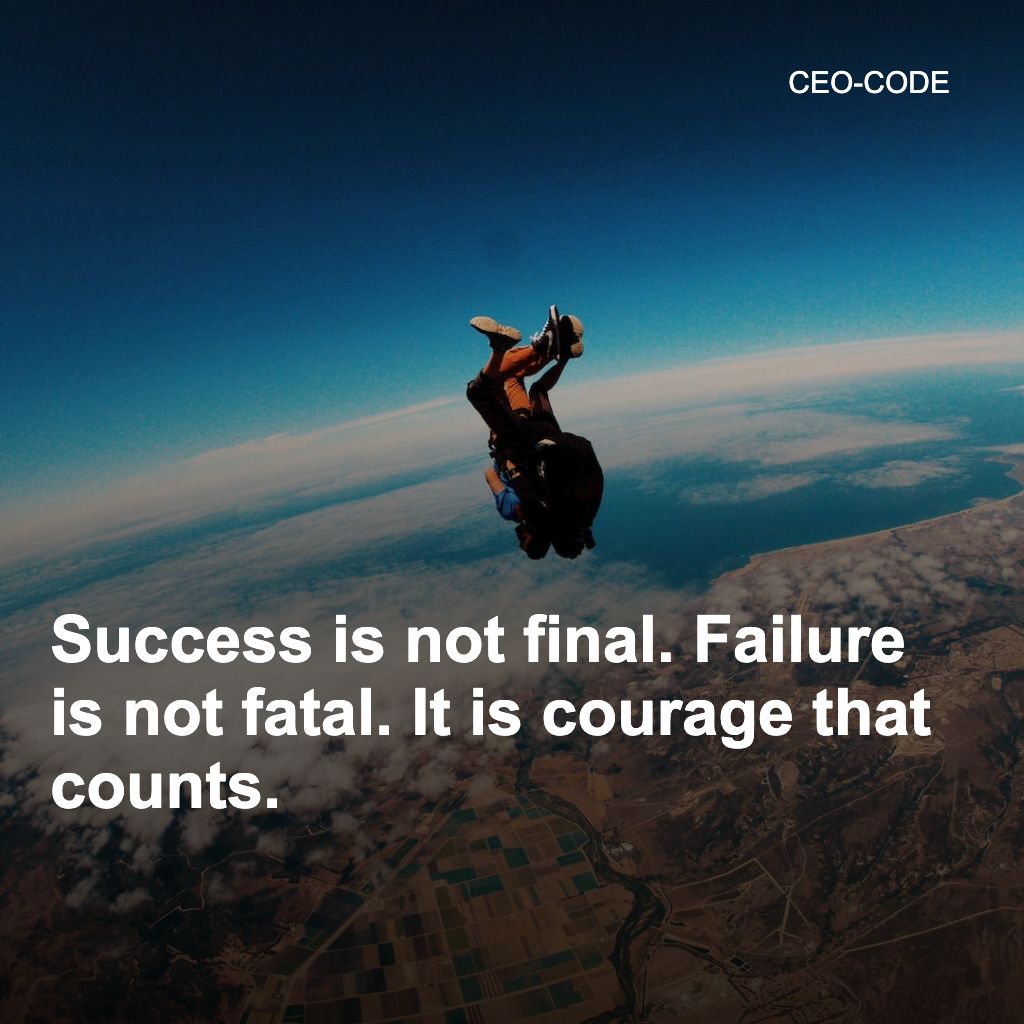brunello_b's tweet image. “Success is not final, failure is not fatal: it is the courage to continue that counts.” - Winston Churchill #unleashyourpotential #embracechange #leadwithpersonality