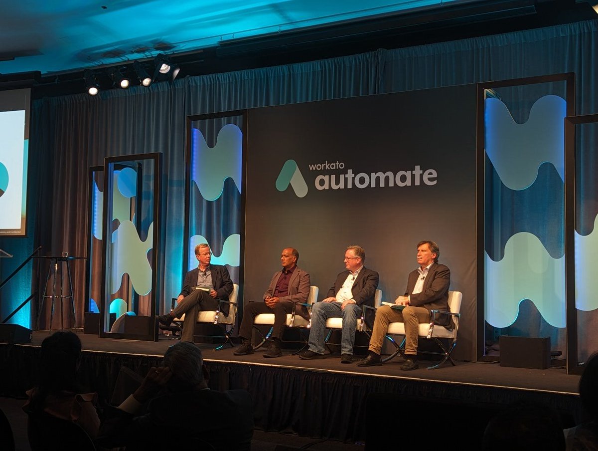 To truly take advantage of AI and automation, it will require a rethinking of process. A new mindset.

The authors of The New Automation Mindset: The Leadership Blueprint for the Era of AI-For-All a.co/d/74lcVEG

 #automate2023 @Workato