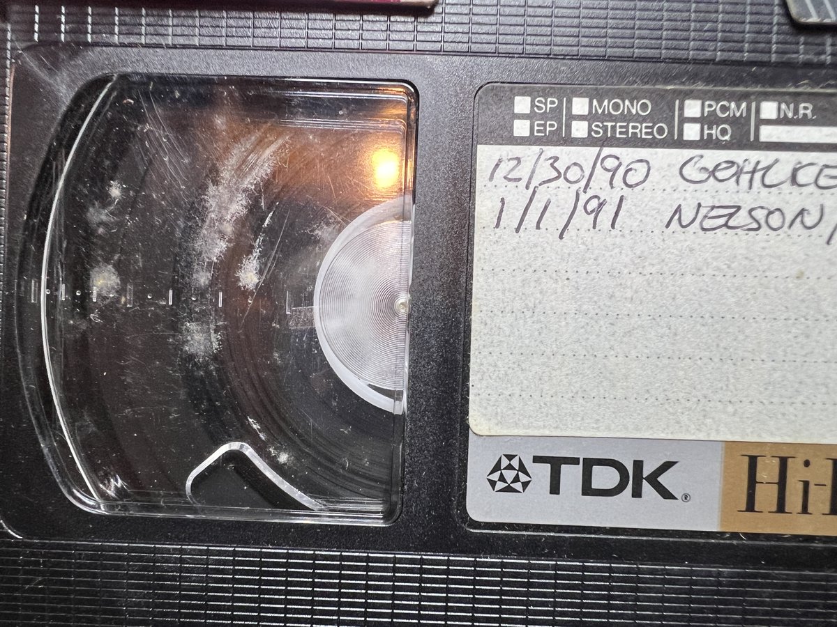 MassPro_Boston's tweet photo. Some nasty moldy VHS tapes we just cleaned and recovered for a client.  NEVER store your videotapes in the damp garage or basement!   Seal them in a plastic tote,  store in cool, dry conditions, and get them digitized ASAP! https://t.co/RzbsdpdKky