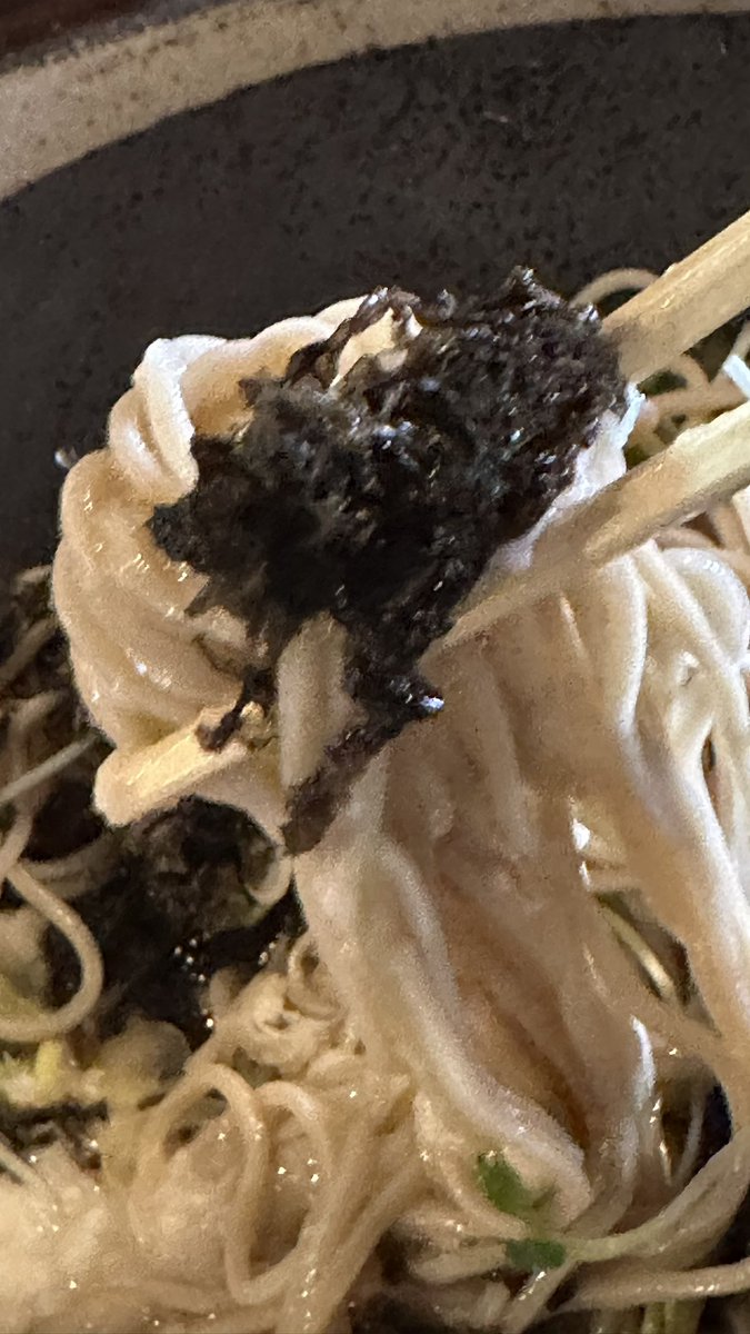 kj_yama_san's tweet photo. Yesterday's lunch Seaweed incense grated yam #Soba #Ajina Toan head office #delicious
昨日のランチ #磯の香とろろ #蕎麦 #味奈登庵 総本店 #美味しい https://t.co/QcRqvfoG7C