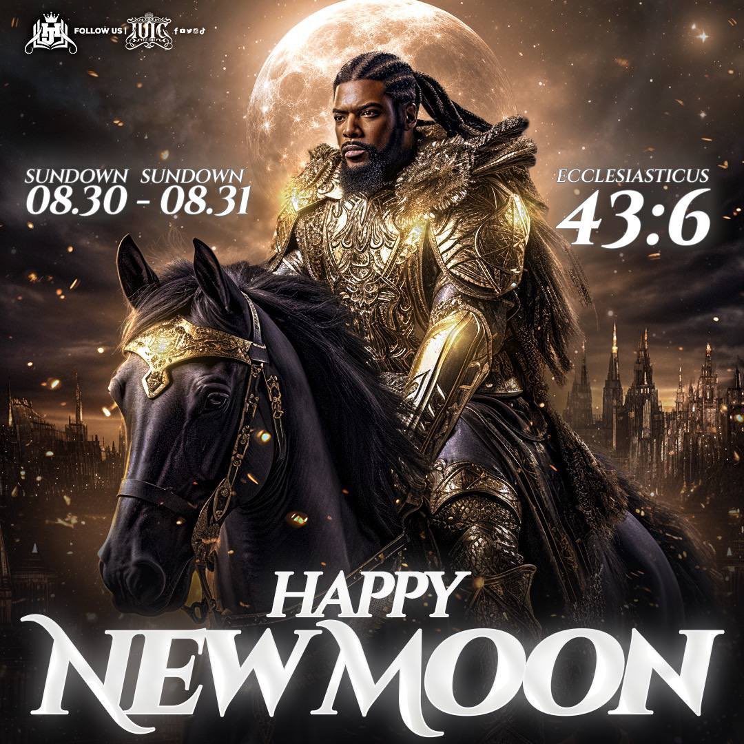 IUIC_Portland's tweet photo. 🔴 https://t.co/56xpHMJZri

Make haste for the time is nigh 🙌🏾! The New Moon 🌕 is a new month and another chance to gather with the brethren! 
It’s a Feast! 🎉

#HebrewsJournal #IUIC #IUICTV
#CommandmentKeepers #HappyNewMoon  #FeastDay  #Feasting  #RighteousTurnUp #TrumpetsUp https://t.co/jhiMZWJgx5