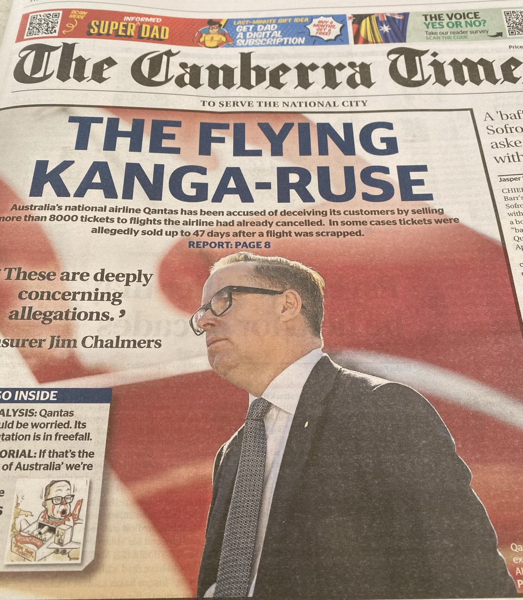 PintoPoloPony's tweet photo. A mere (12) - twelve pages of #hardlynormal ads in this rag today
@canberratimes https://t.co/DiTFVqzT0r