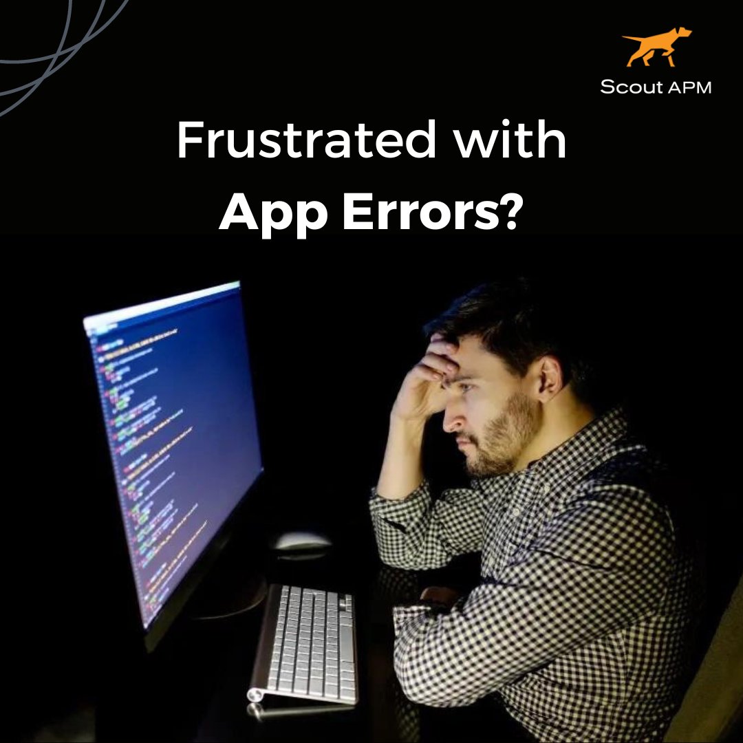 ScoutAPM's tweet image. Tired of app errors driving you up the wall? Time to give Scout APM a shot! Smooth sailing, no more nail-biting 🤪
Utilize our free trial: scoutapm.com/users/sign_up
#scoutapm #errormonitoring #troubleshooting #programmerlife #pythondeveloper #appperformance #debuggingtools
